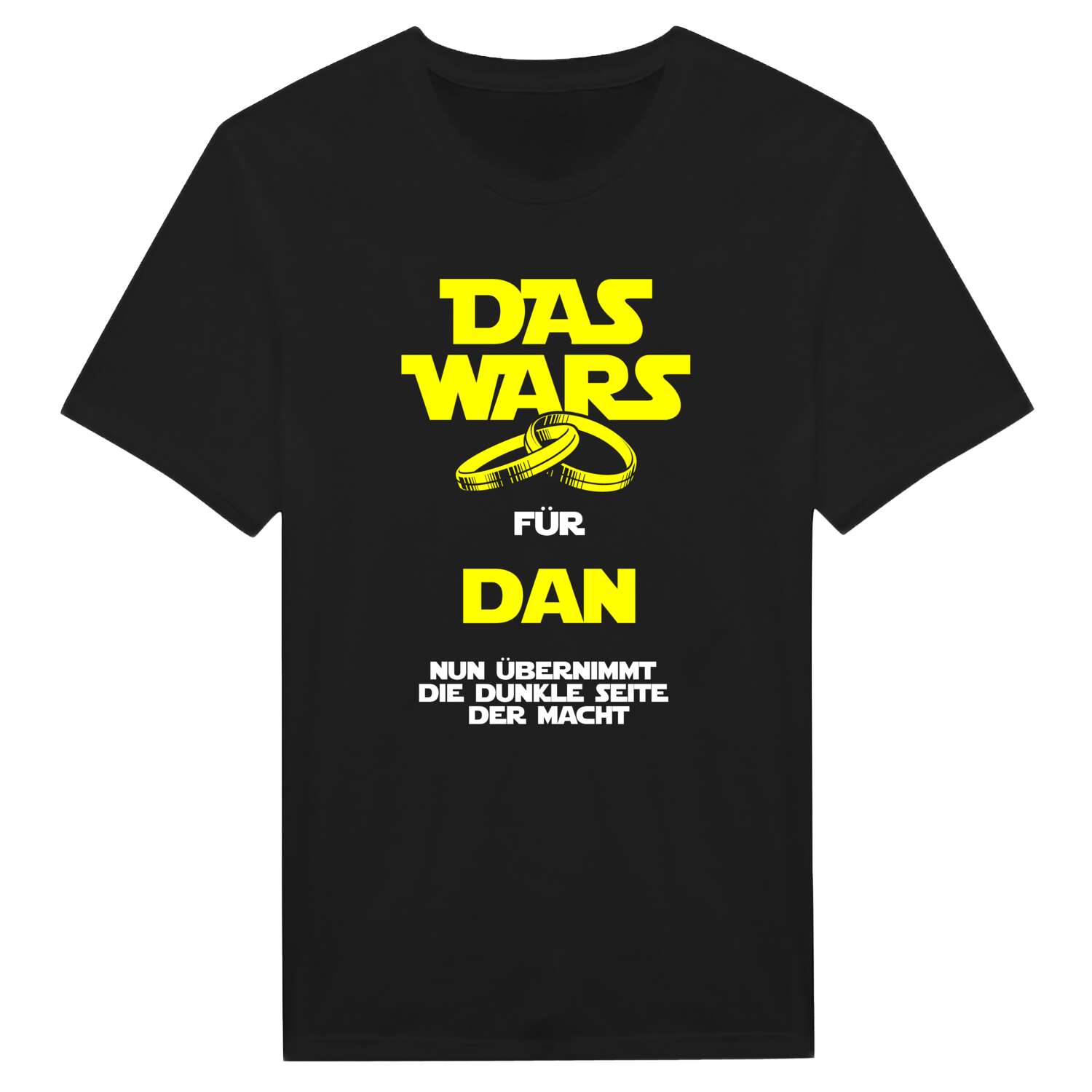 JGA T-Shirt »Das Wars« für den Namen »Dan«