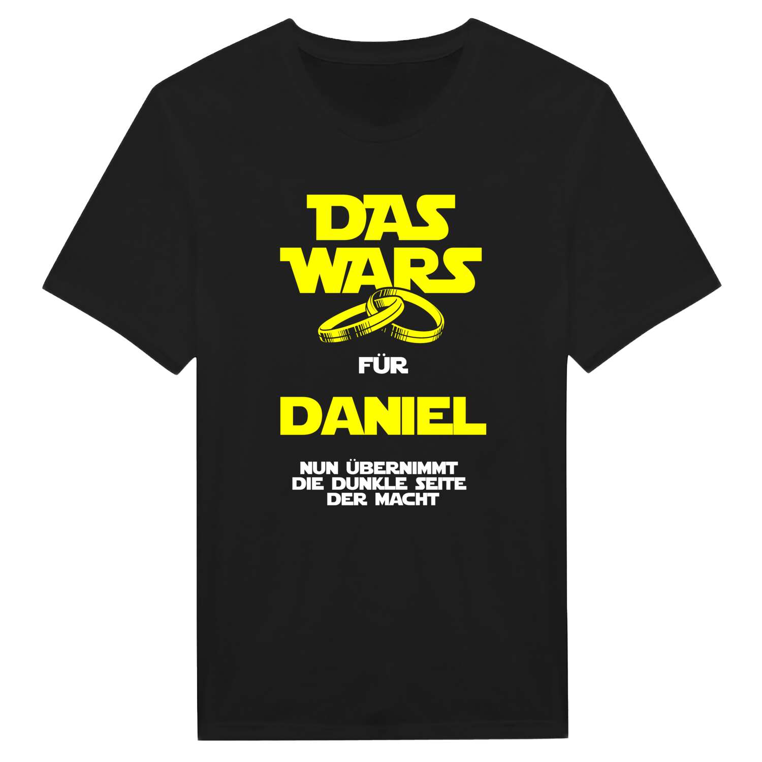 JGA T-Shirt »Das Wars« für den Namen »Daniel«