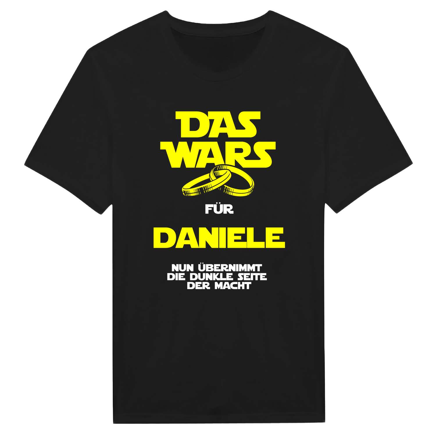 JGA T-Shirt »Das Wars« für den Namen »Daniele«