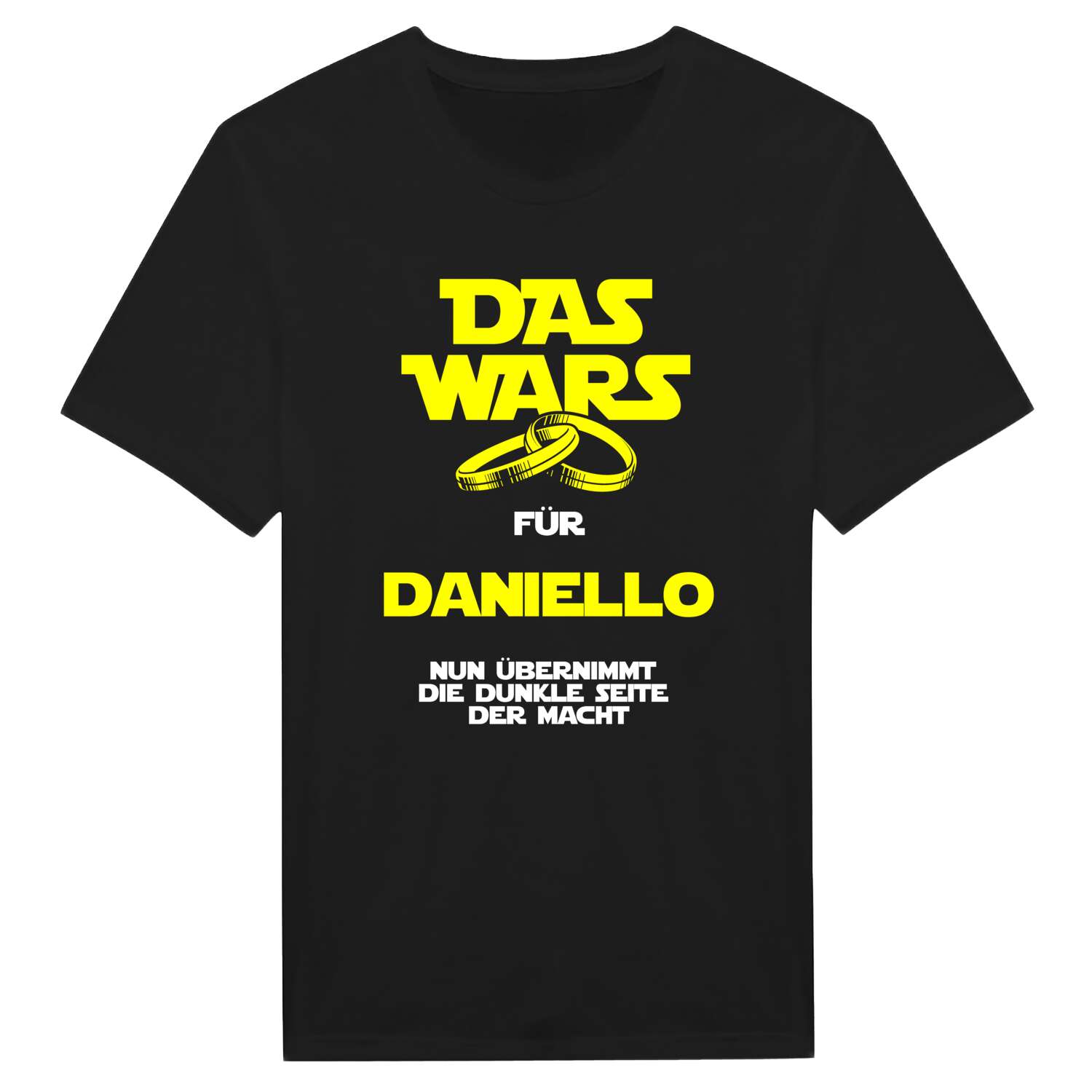 JGA T-Shirt »Das Wars« für den Namen »Daniello«