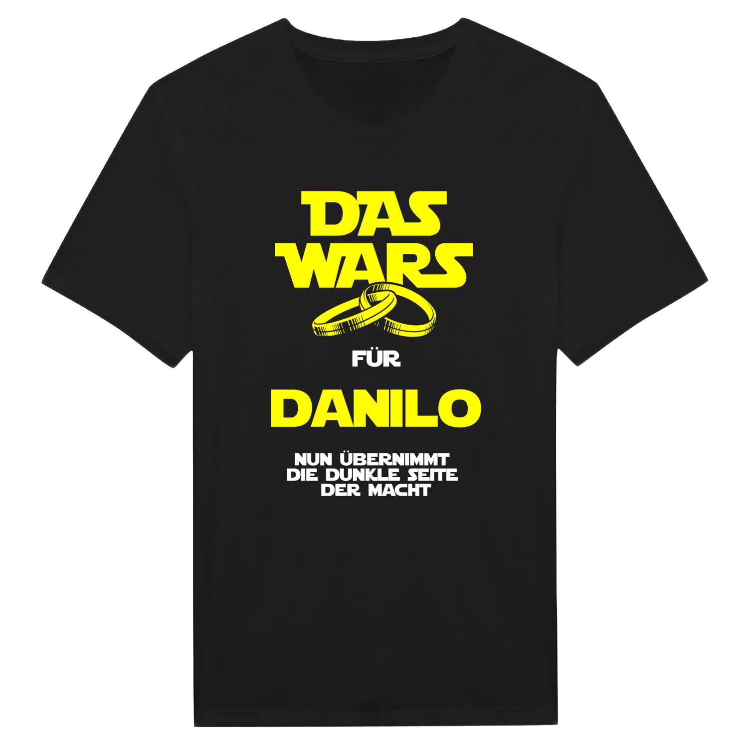 JGA T-Shirt »Das Wars« für den Namen »Danilo«