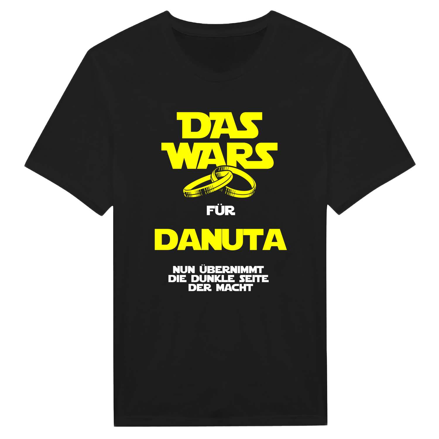 JGA T-Shirt »Das Wars« für den Namen »Danuta«