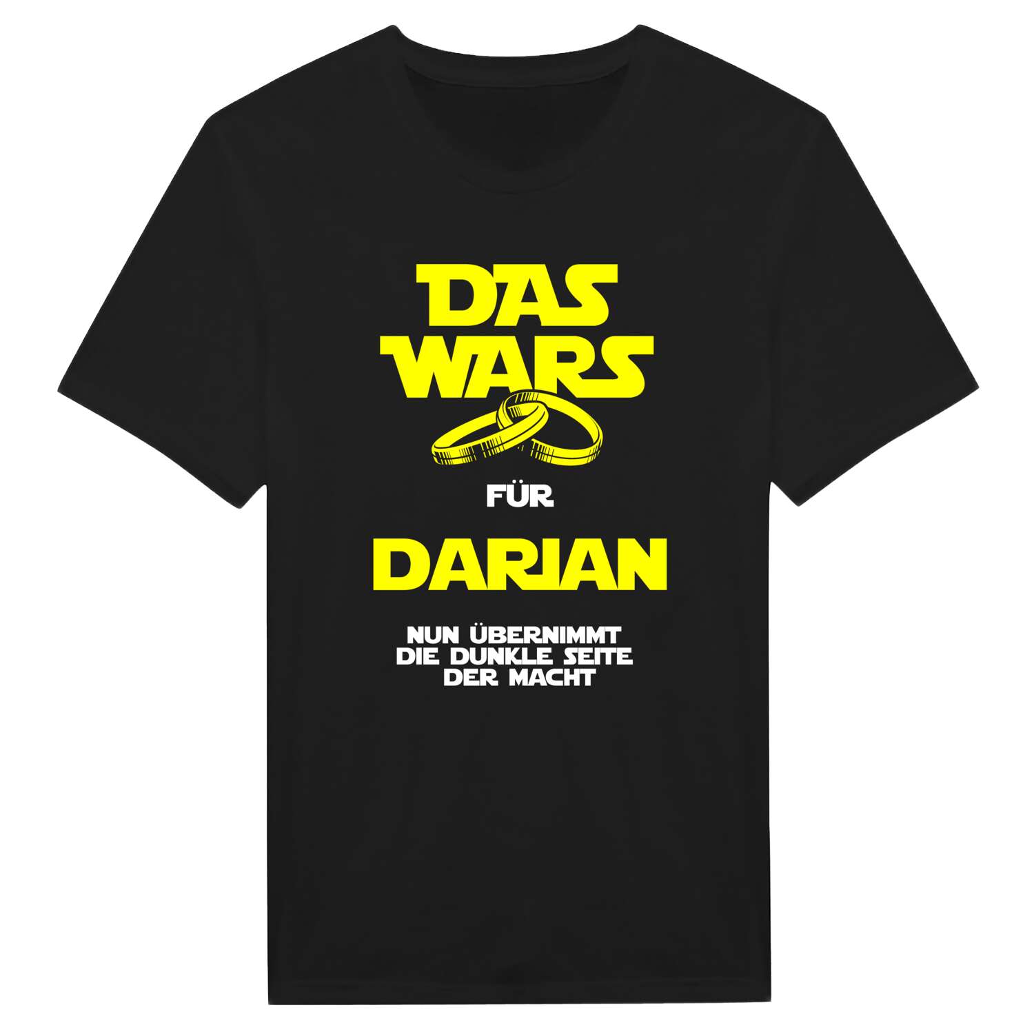 JGA T-Shirt »Das Wars« für den Namen »Darian«