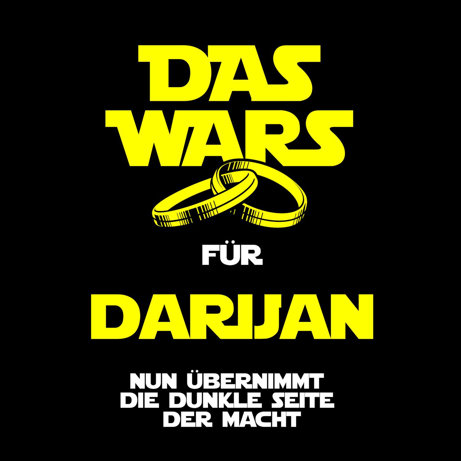 JGA T-Shirt »Das Wars« für den Namen »Darijan«