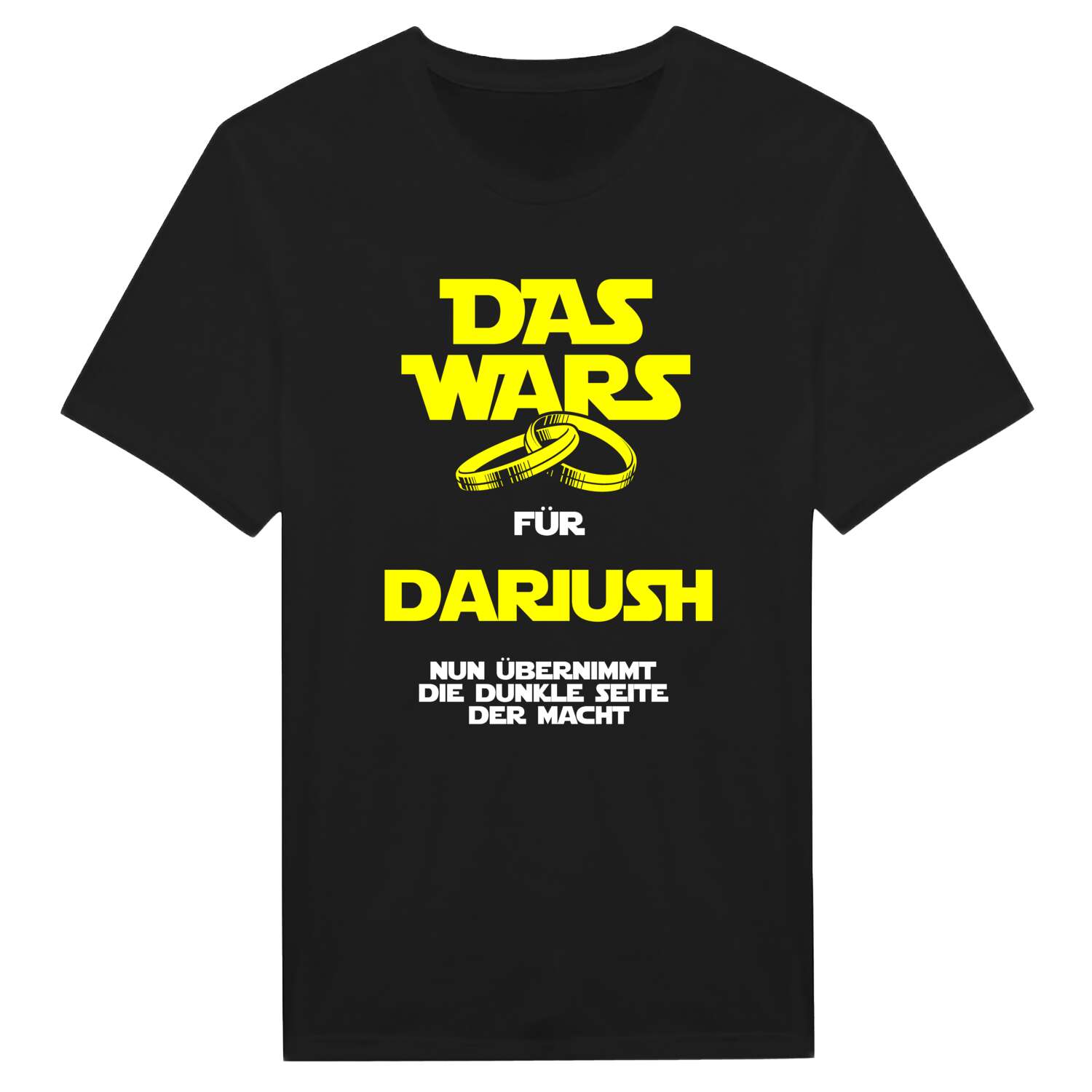 JGA T-Shirt »Das Wars« für den Namen »Dariush«