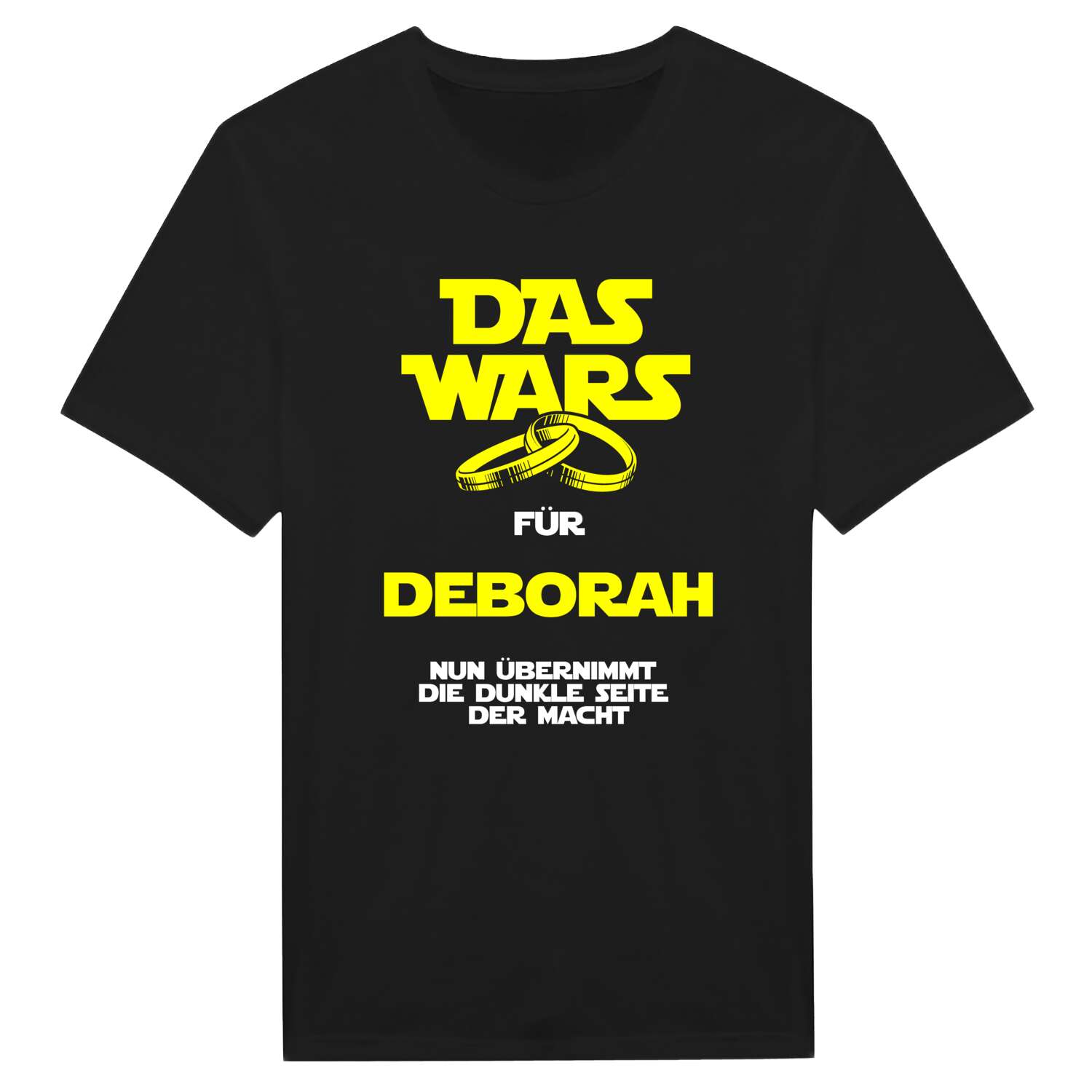 JGA T-Shirt »Das Wars« für den Namen »Deborah«