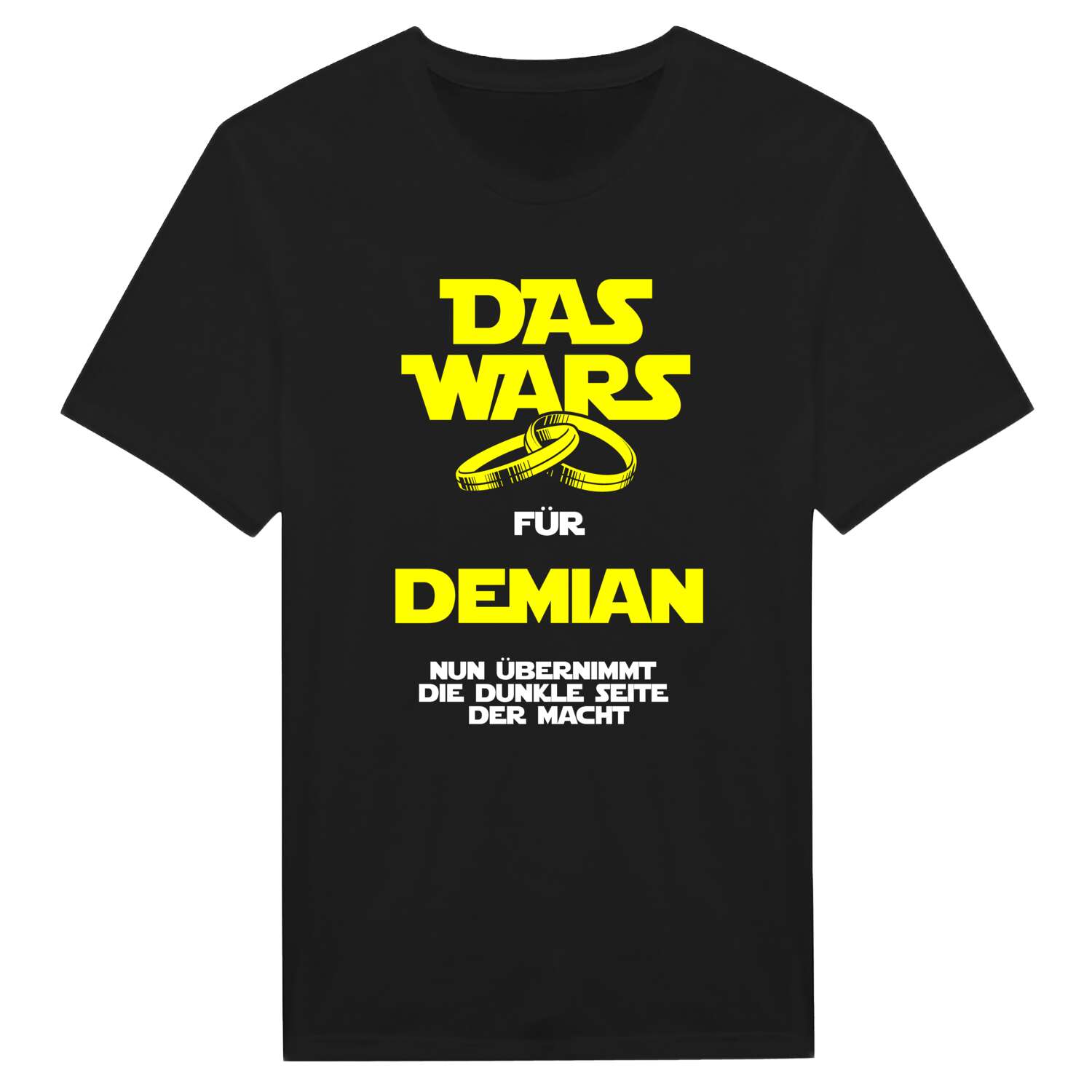 JGA T-Shirt »Das Wars« für den Namen »Demian«