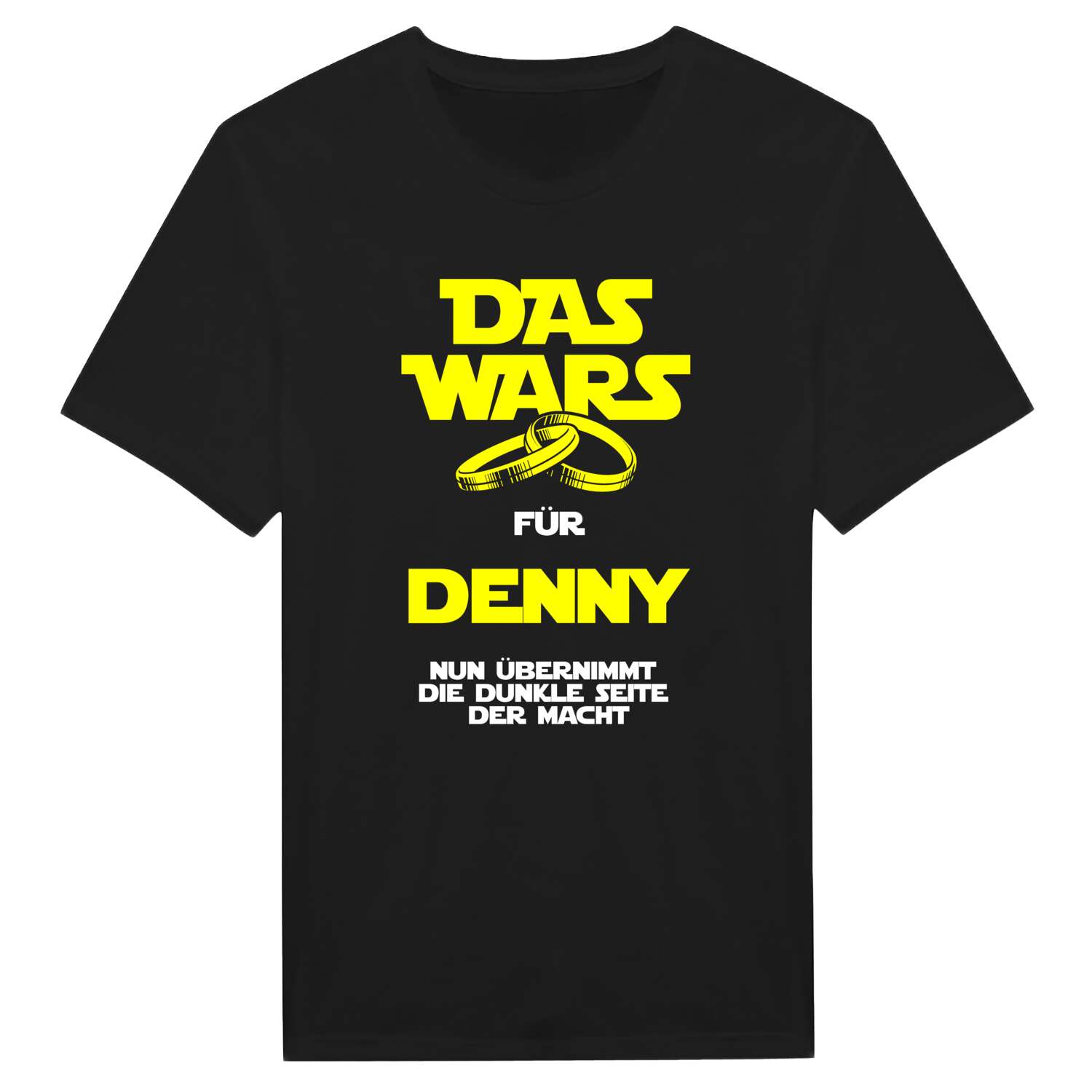 JGA T-Shirt »Das Wars« für den Namen »Denny«