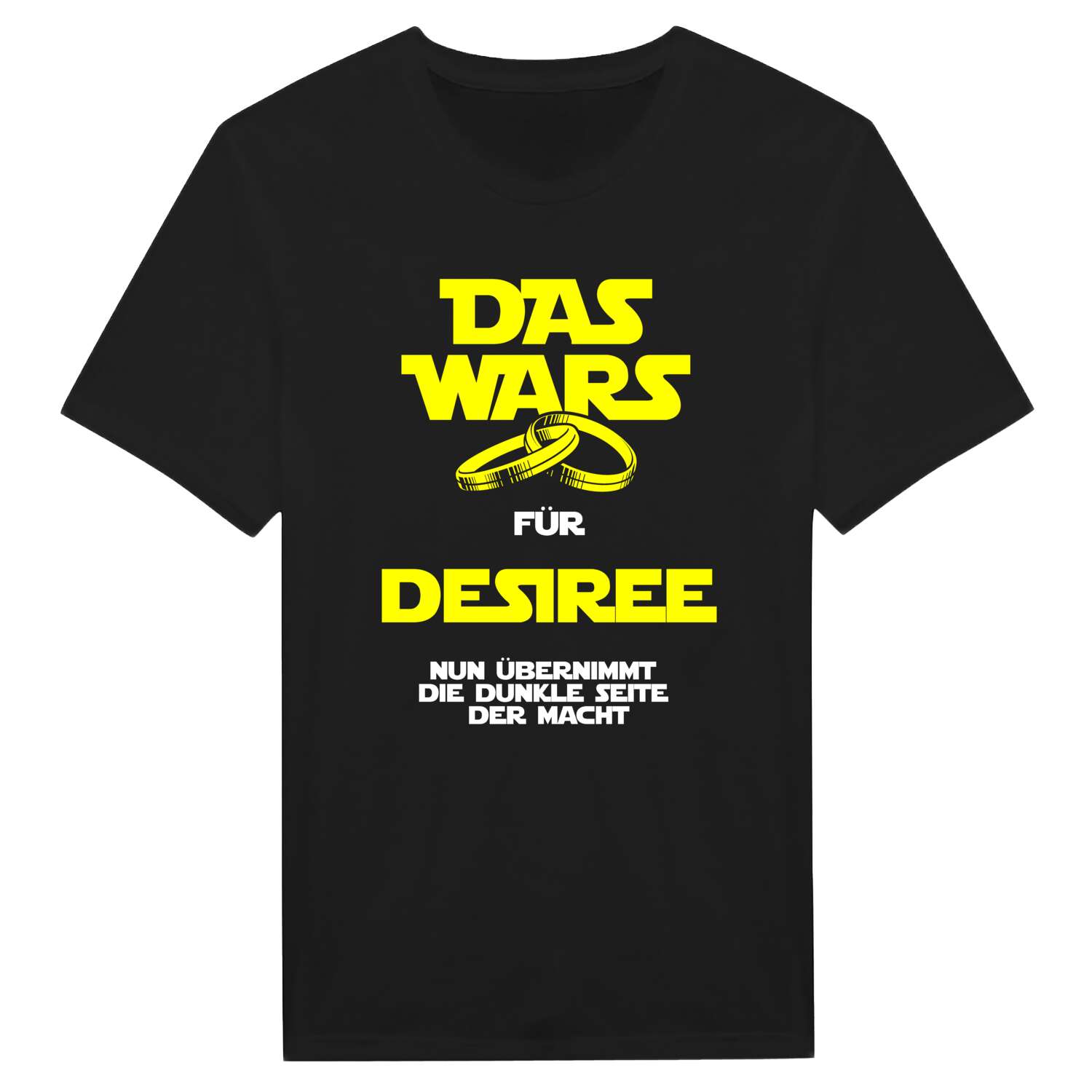 JGA T-Shirt »Das Wars« für den Namen »Desiree«