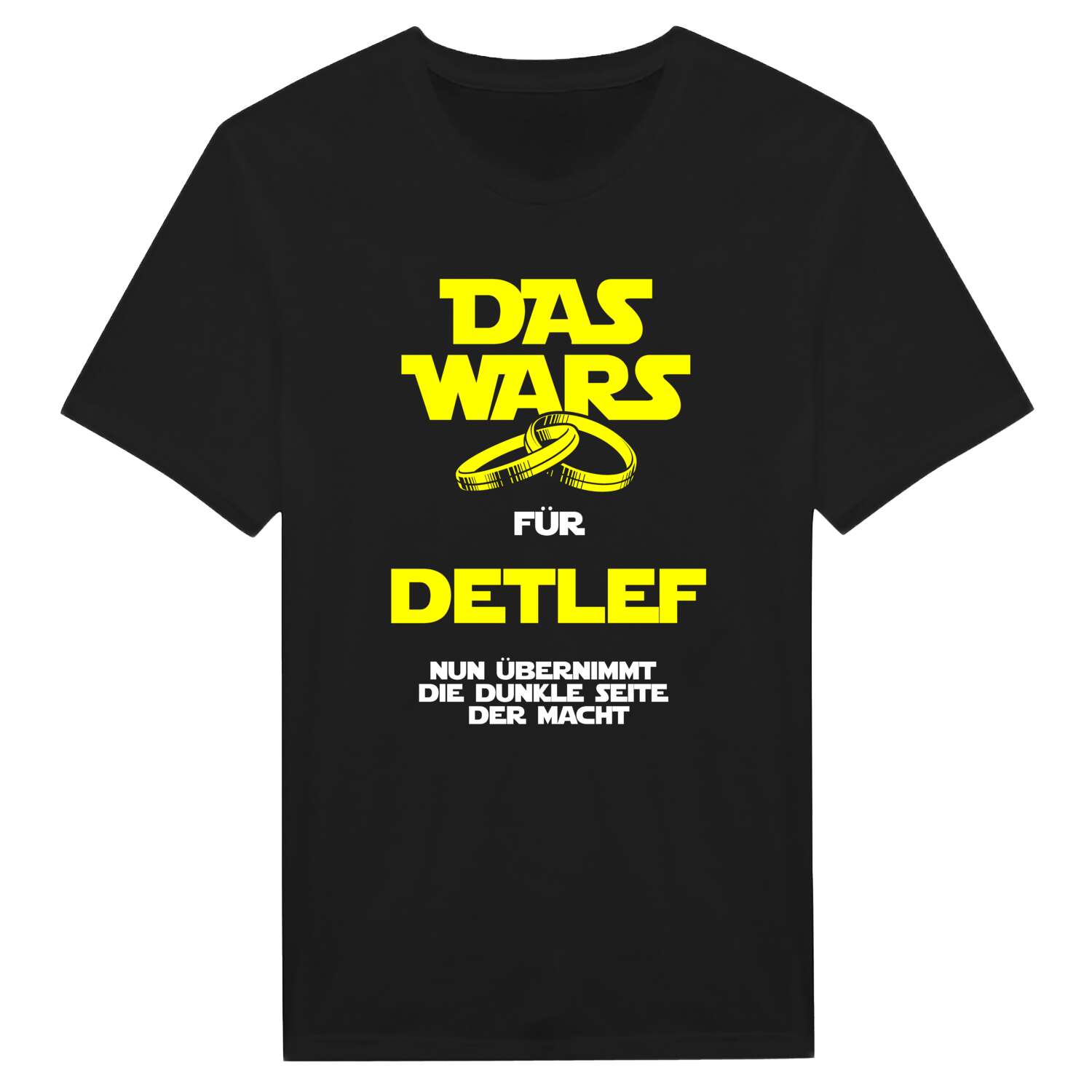 JGA T-Shirt »Das Wars« für den Namen »Detlef«