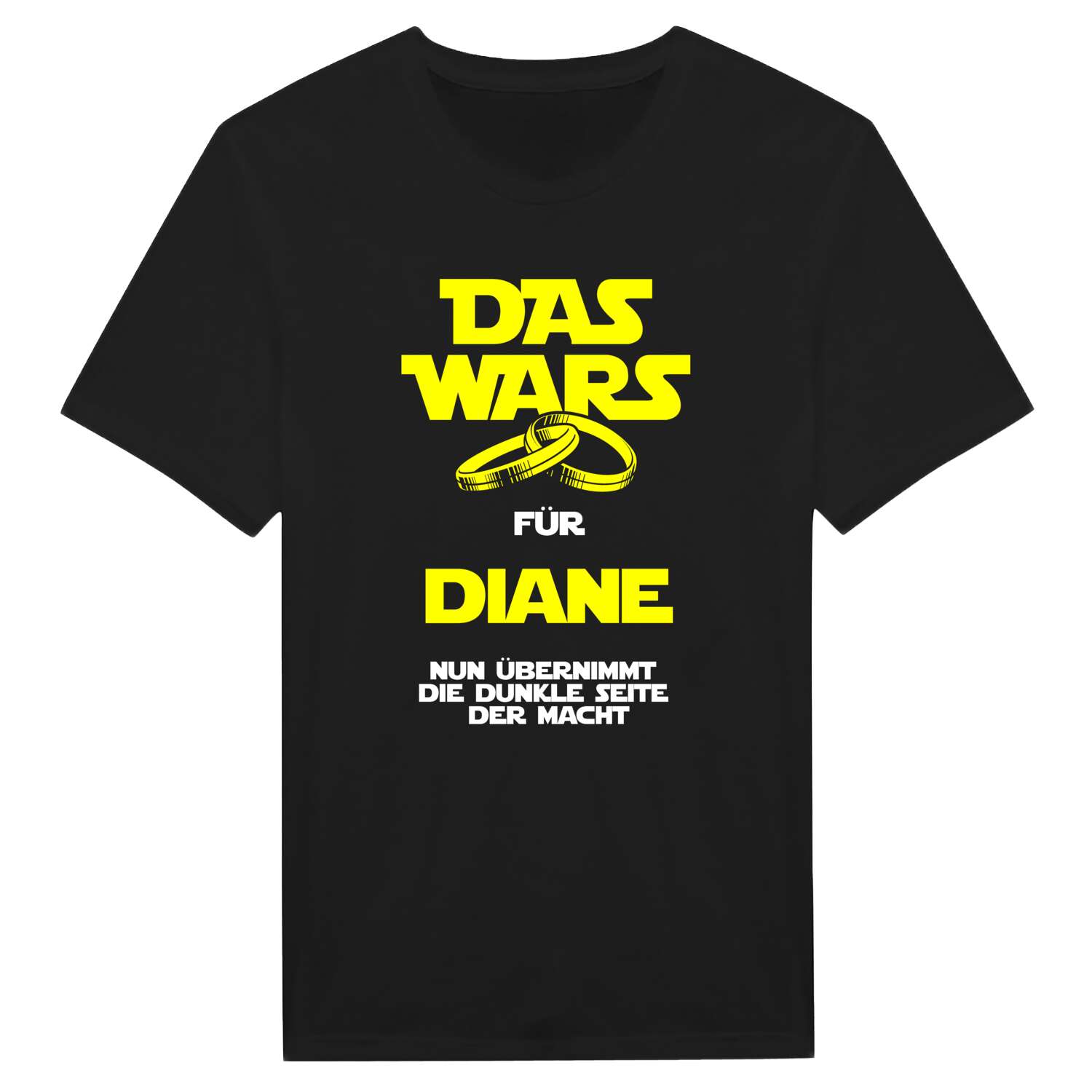 JGA T-Shirt »Das Wars« für den Namen »Diane«