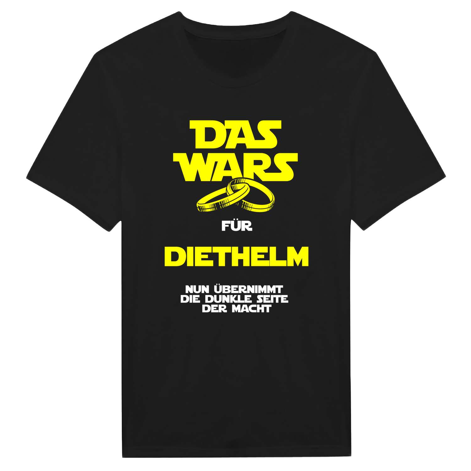 JGA T-Shirt »Das Wars« für den Namen »Diethelm«