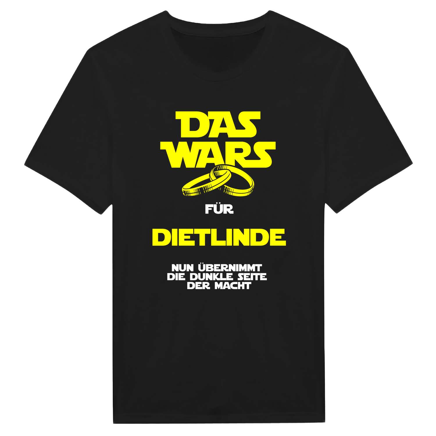 JGA T-Shirt »Das Wars« für den Namen »Dietlinde«