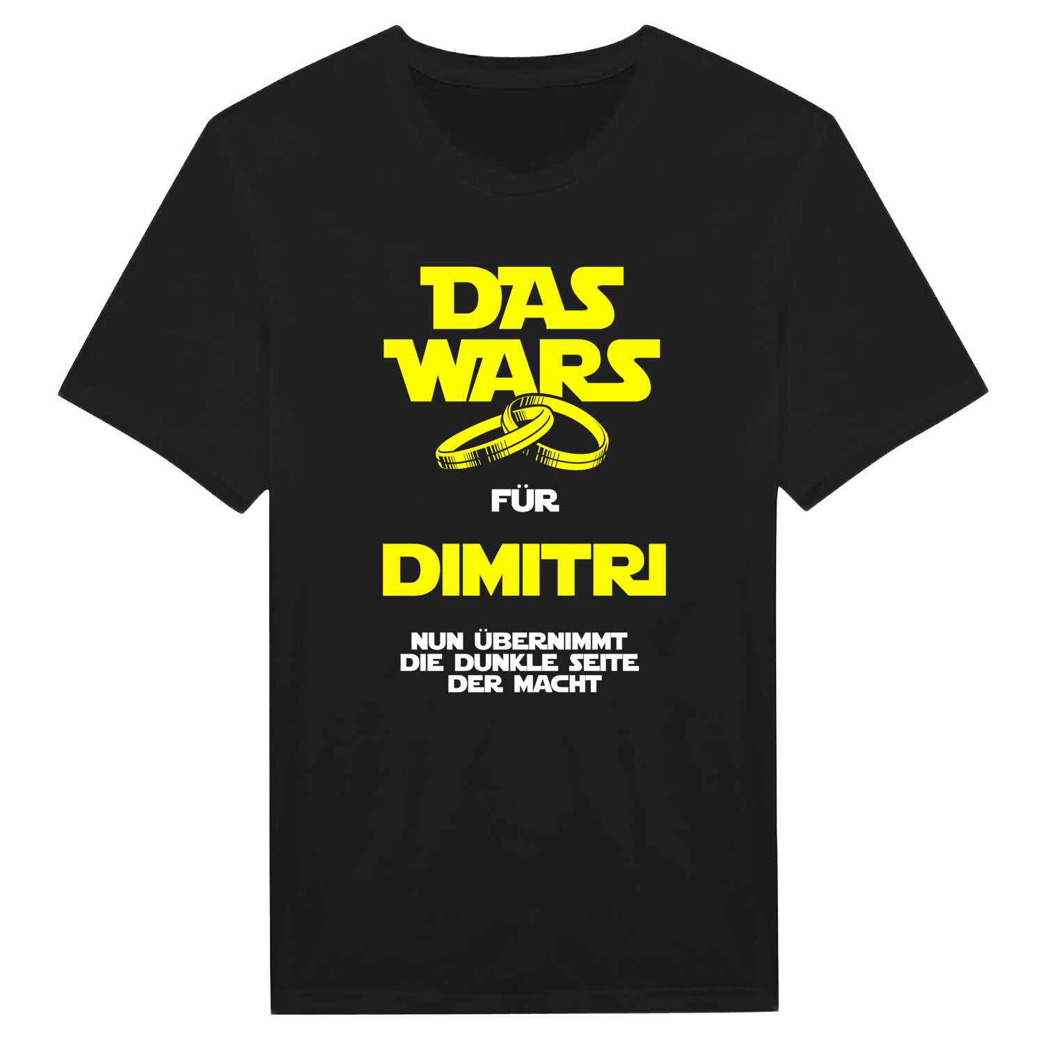 JGA T-Shirt »Das Wars« für den Namen »Dimitri«