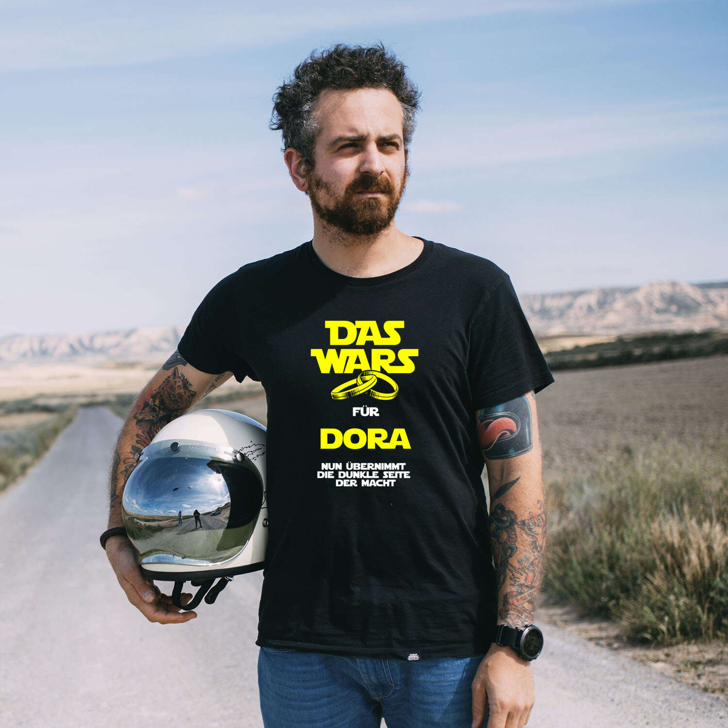 JGA T-Shirt »Das Wars« für den Namen »Dora«