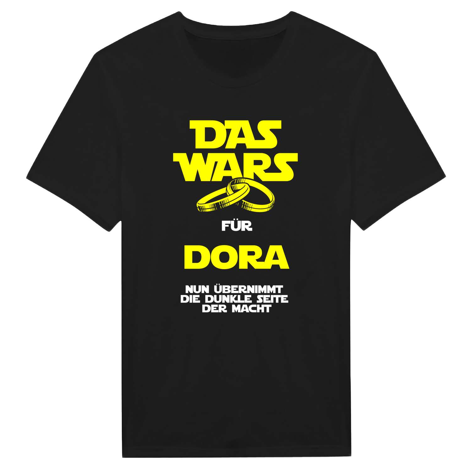 JGA T-Shirt »Das Wars« für den Namen »Dora«