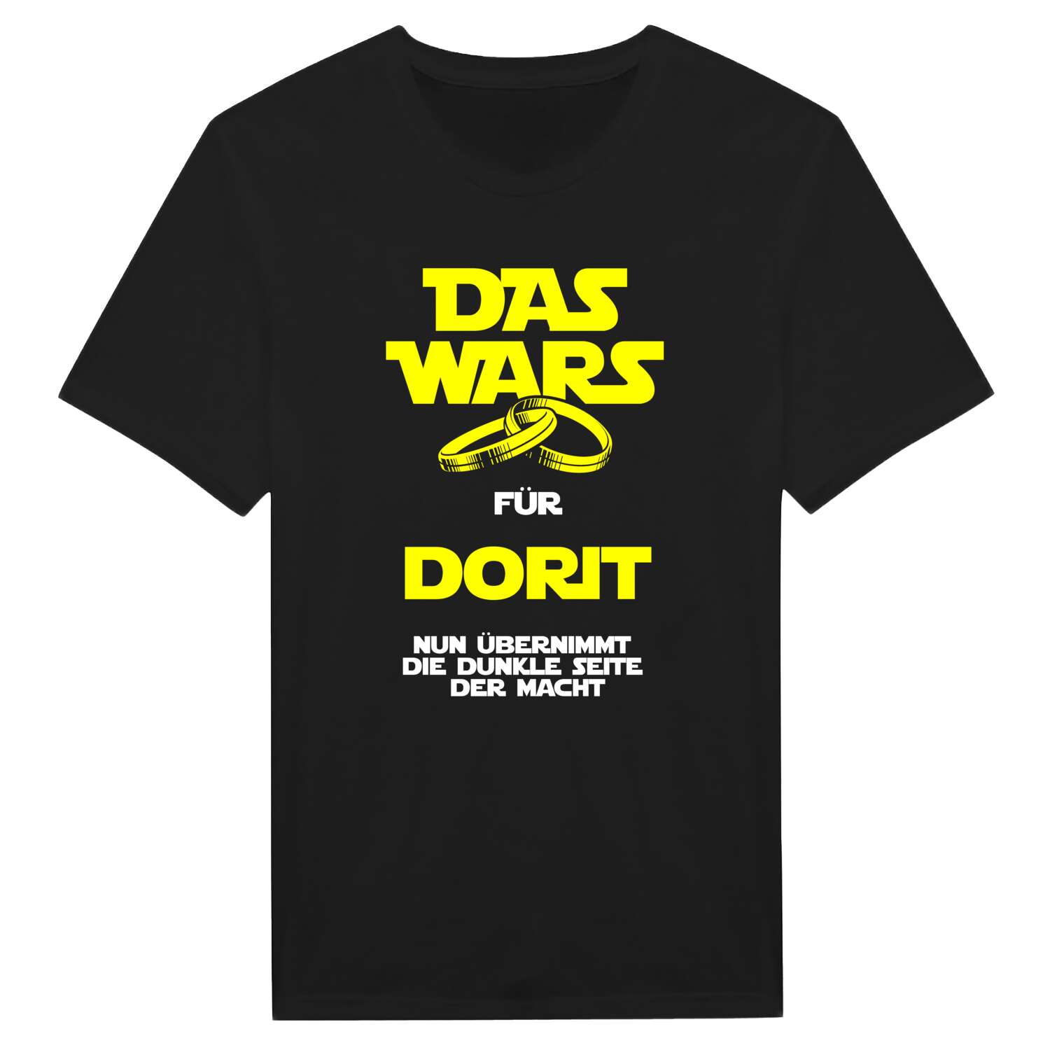 JGA T-Shirt »Das Wars« für den Namen »Dorit«