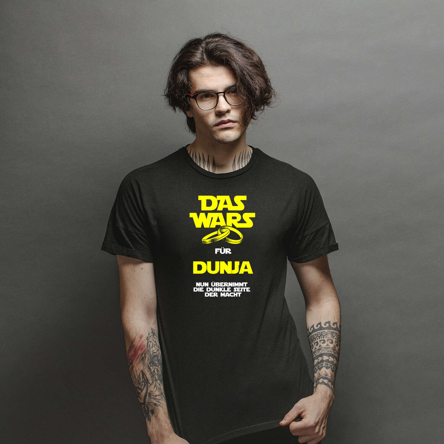 JGA T-Shirt »Das Wars« für den Namen »Dunja«