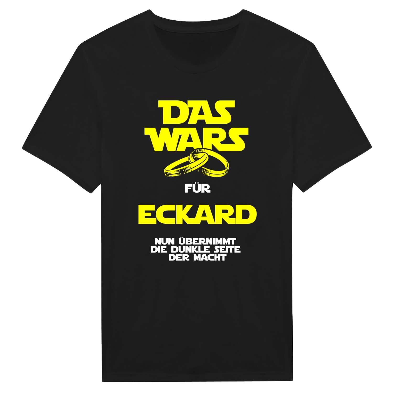 JGA T-Shirt »Das Wars« für den Namen »Eckard«