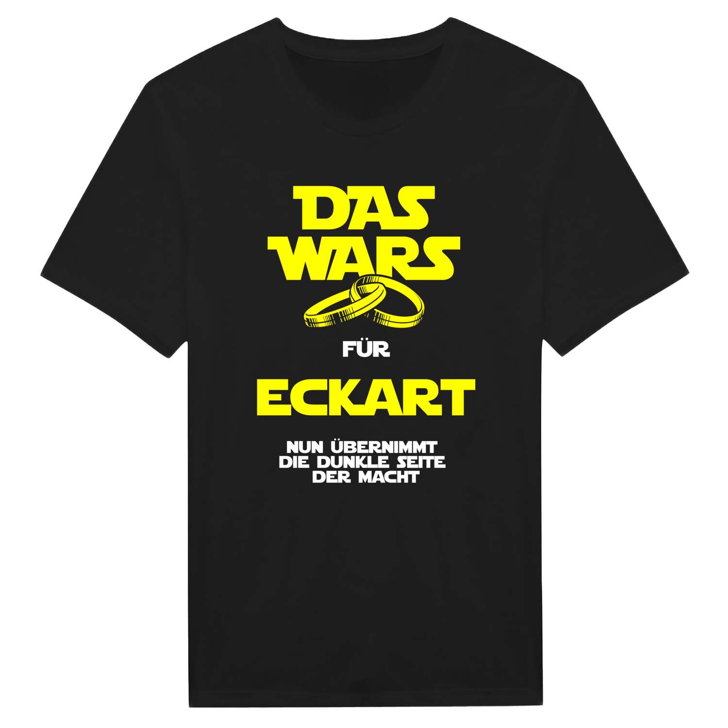 JGA T-Shirt »Das Wars« für den Namen »Eckart«