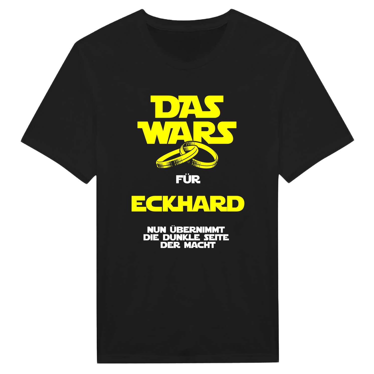 JGA T-Shirt »Das Wars« für den Namen »Eckhard«