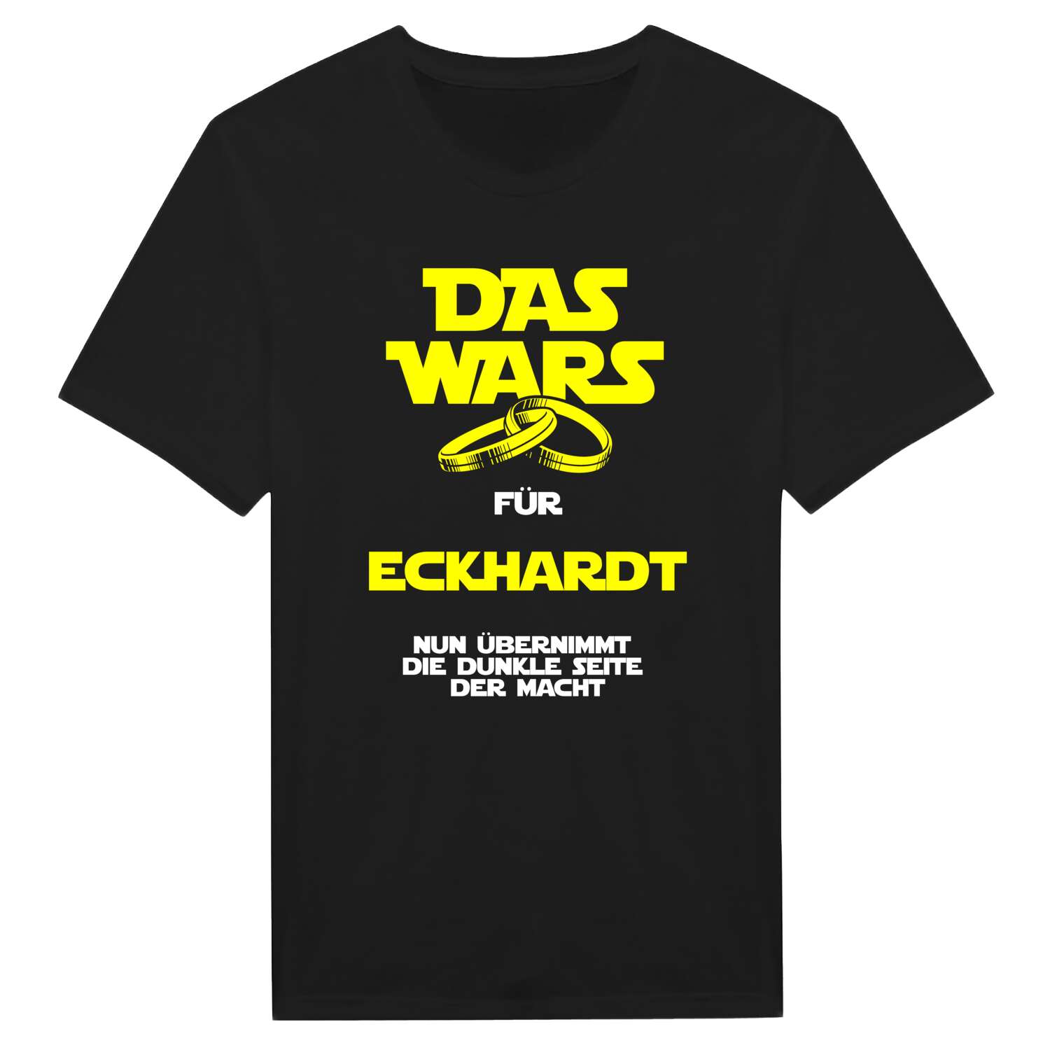 JGA T-Shirt »Das Wars« für den Namen »Eckhardt«