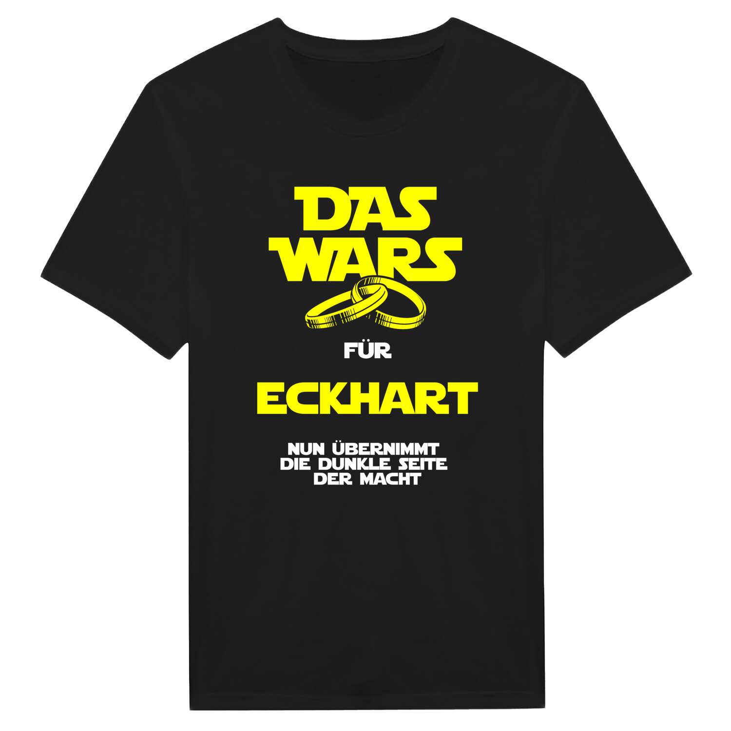 JGA T-Shirt »Das Wars« für den Namen »Eckhart«