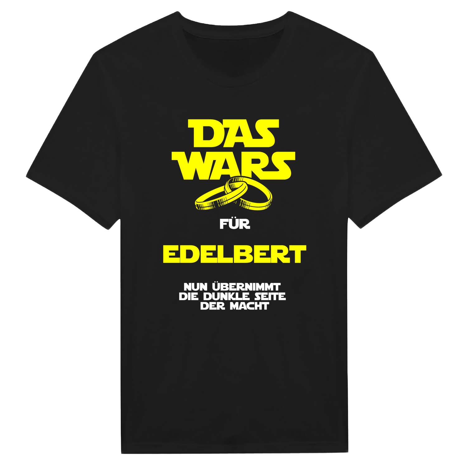 JGA T-Shirt »Das Wars« für den Namen »Edelbert«