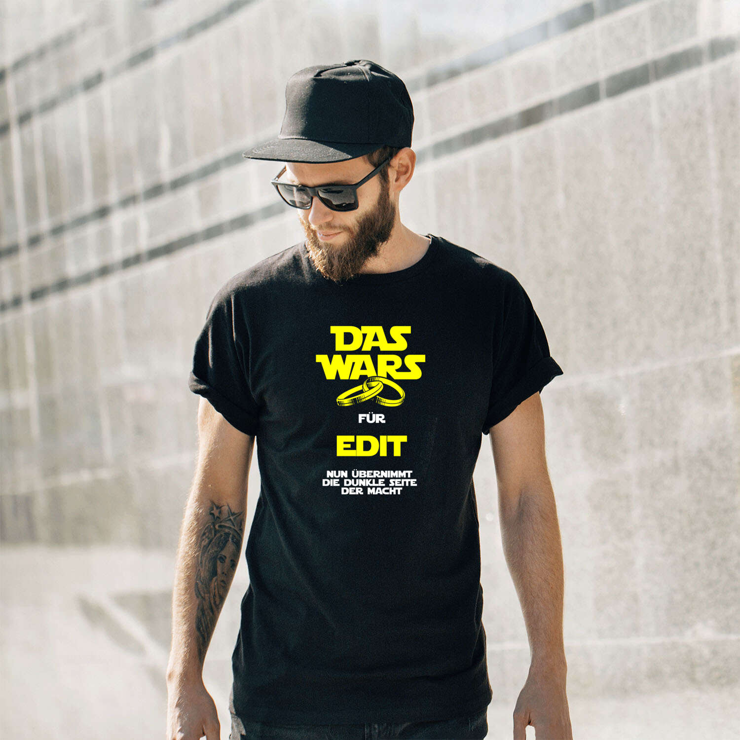 JGA T-Shirt »Das Wars« für den Namen »Edit«