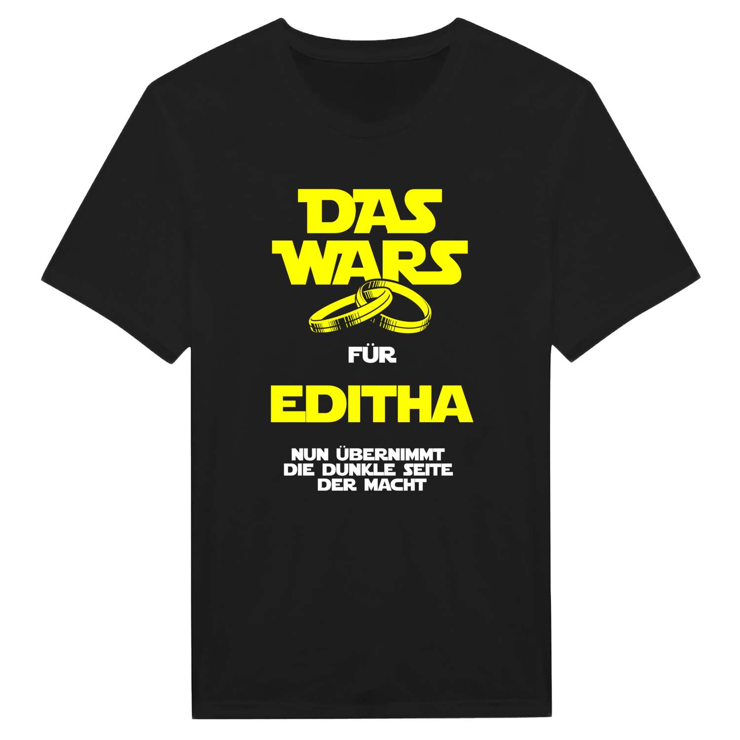 JGA T-Shirt »Das Wars« für den Namen »Editha«