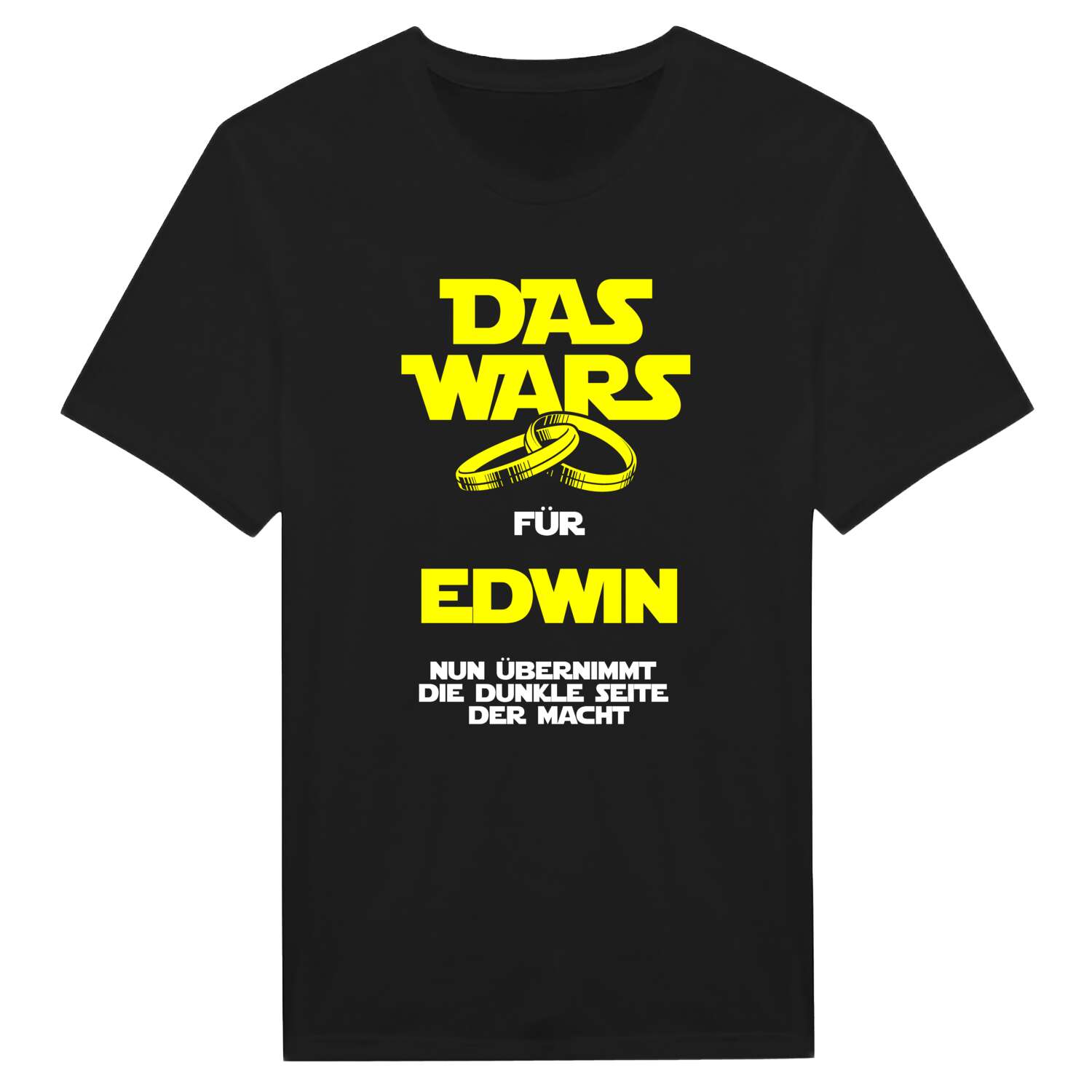 JGA T-Shirt »Das Wars« für den Namen »Edwin«