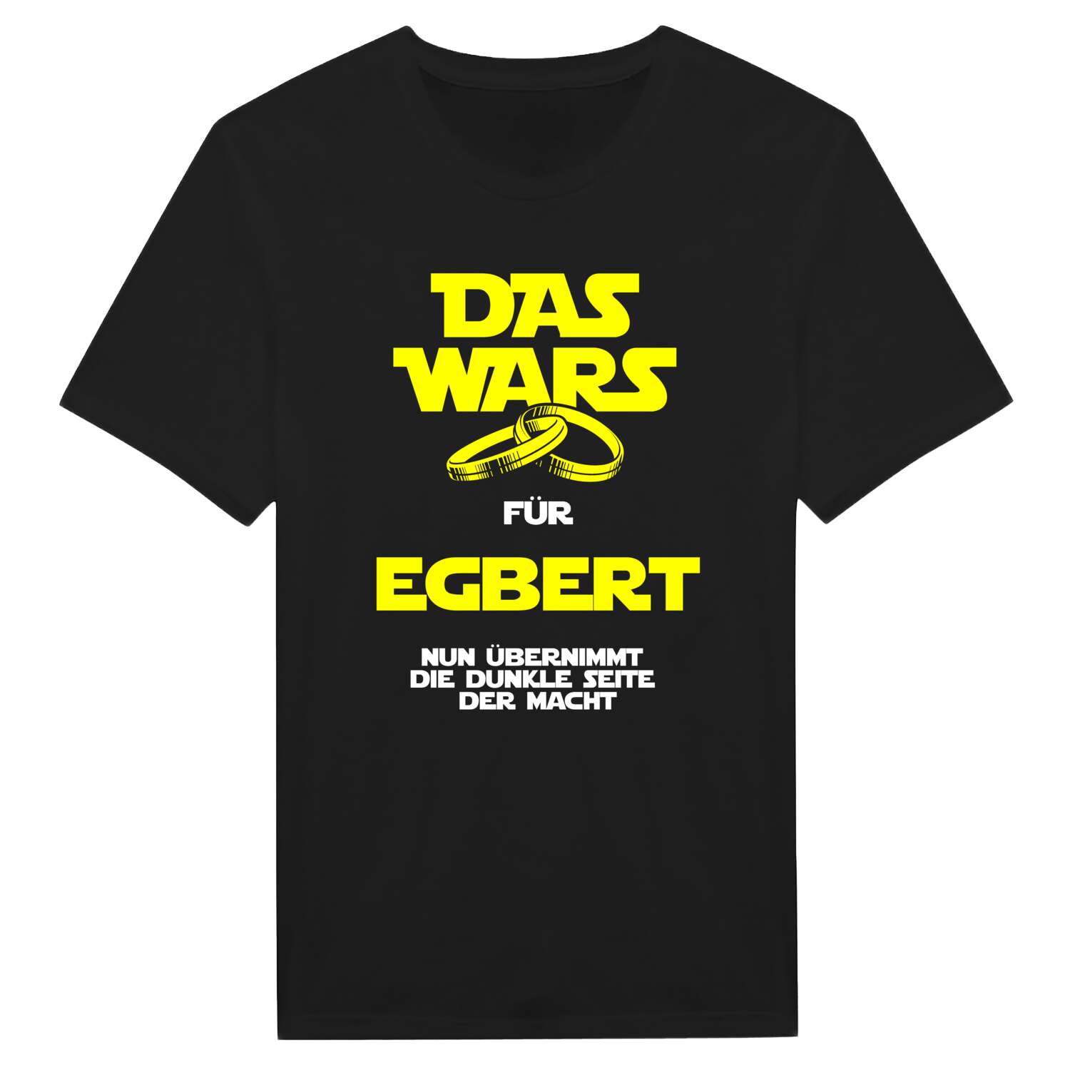 JGA T-Shirt »Das Wars« für den Namen »Egbert«