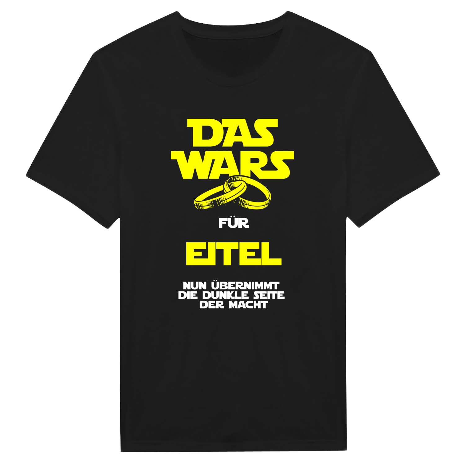 JGA T-Shirt »Das Wars« für den Namen »Eitel«