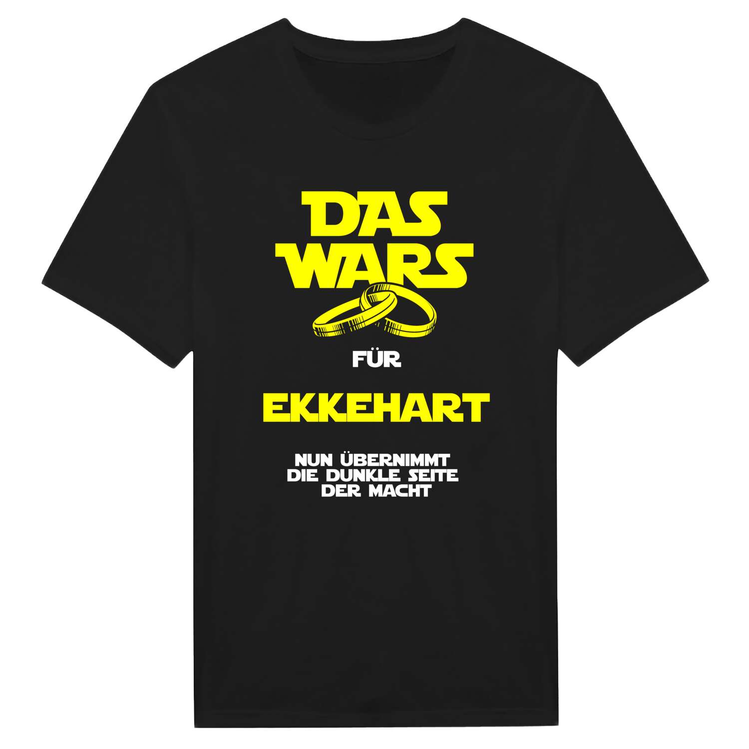 JGA T-Shirt »Das Wars« für den Namen »Ekkehart«