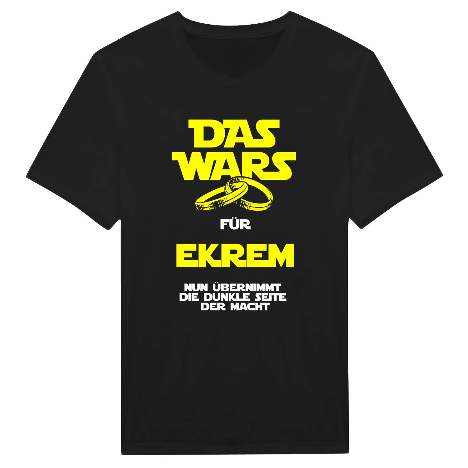 JGA T-Shirt »Das Wars« für den Namen »Ekrem«