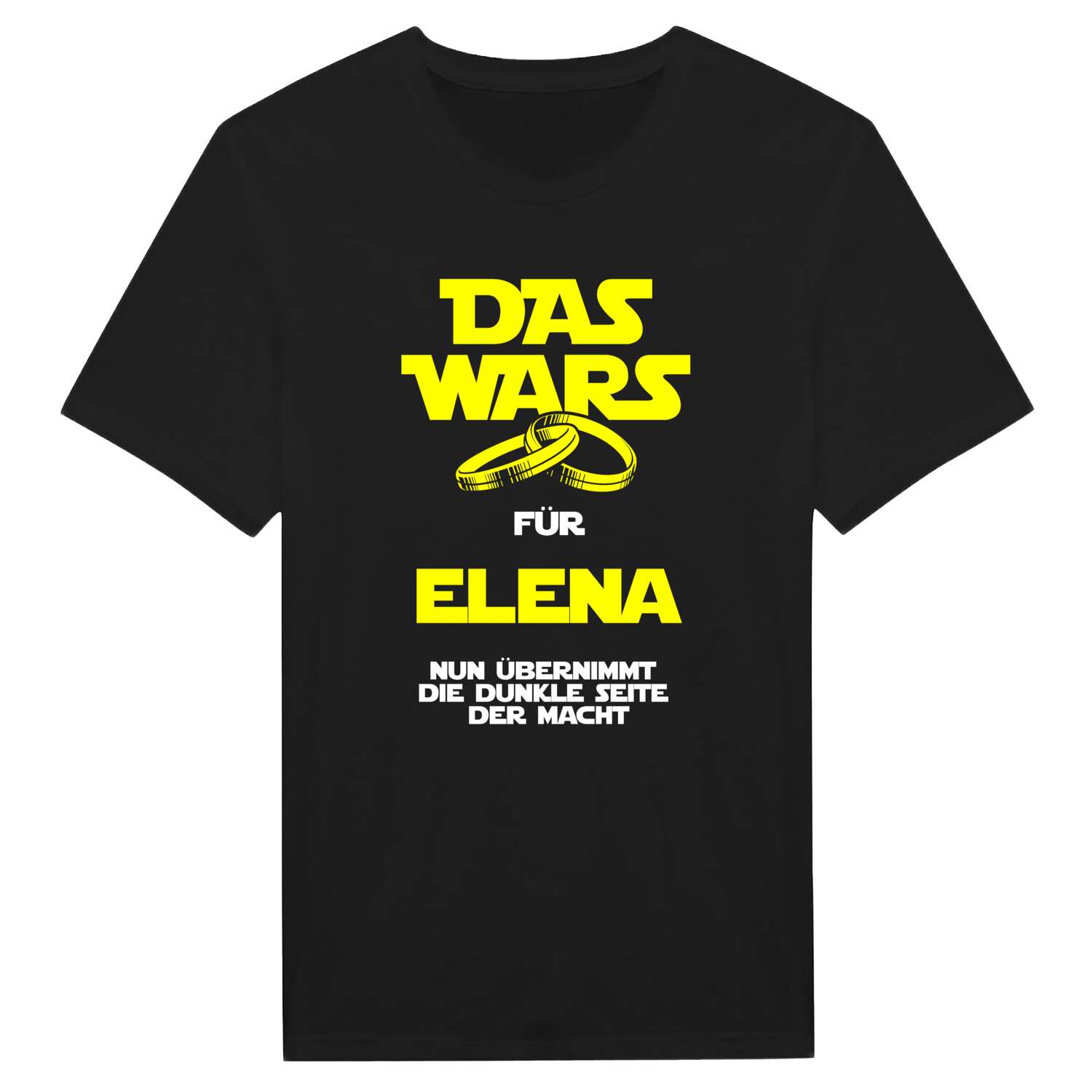 JGA T-Shirt »Das Wars« für den Namen »Elena«