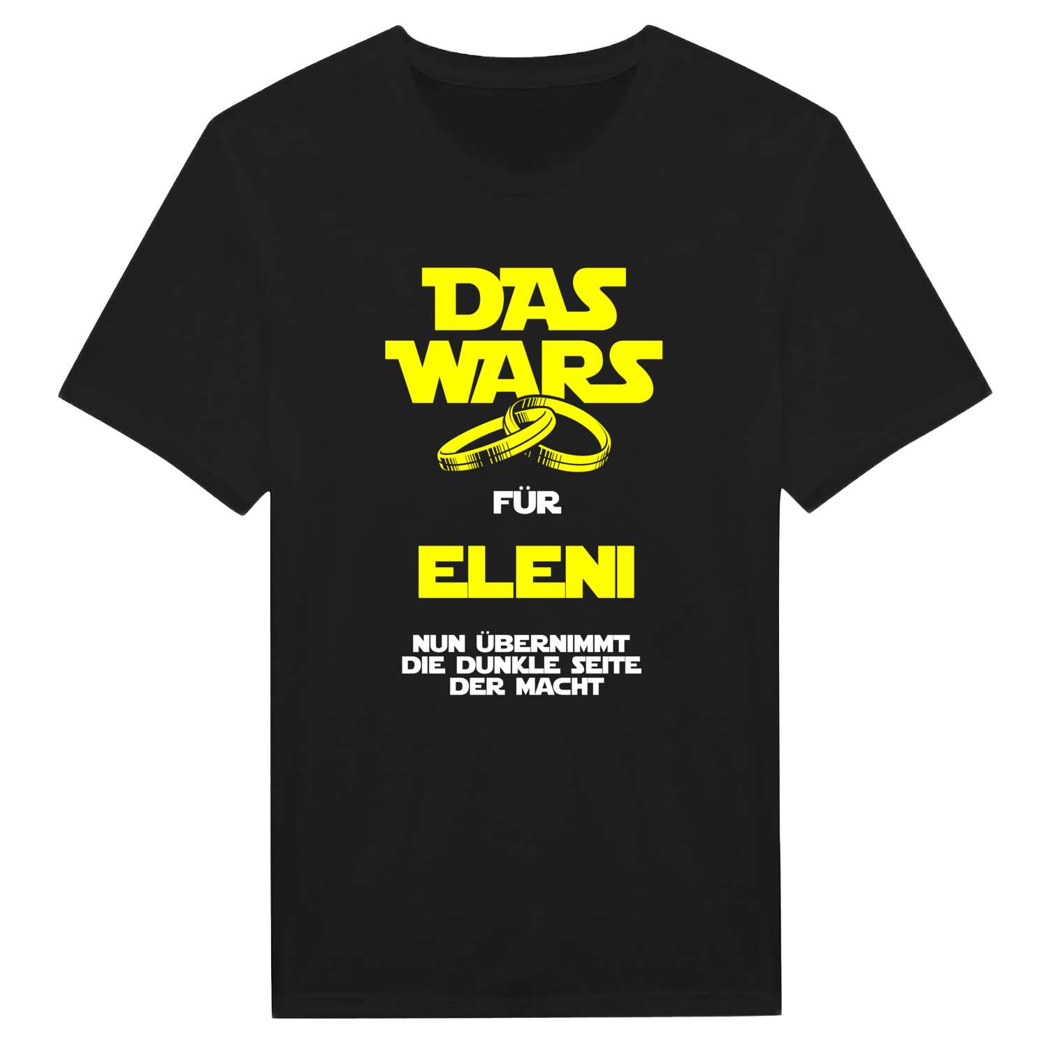 JGA T-Shirt »Das Wars« für den Namen »Eleni«