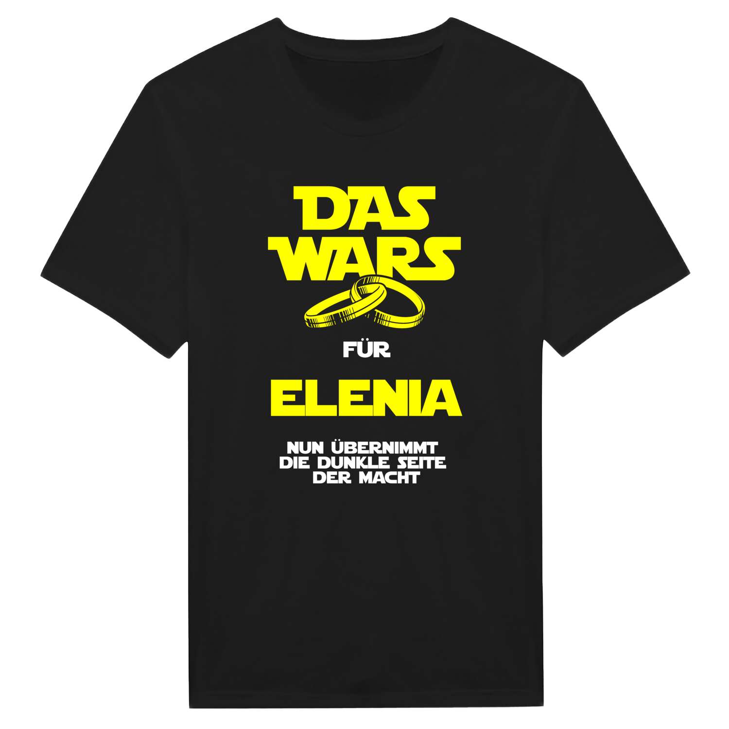 JGA T-Shirt »Das Wars« für den Namen »Elenia«