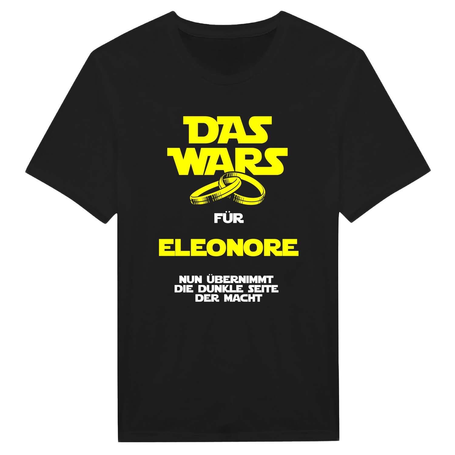 JGA T-Shirt »Das Wars« für den Namen »Eleonore«