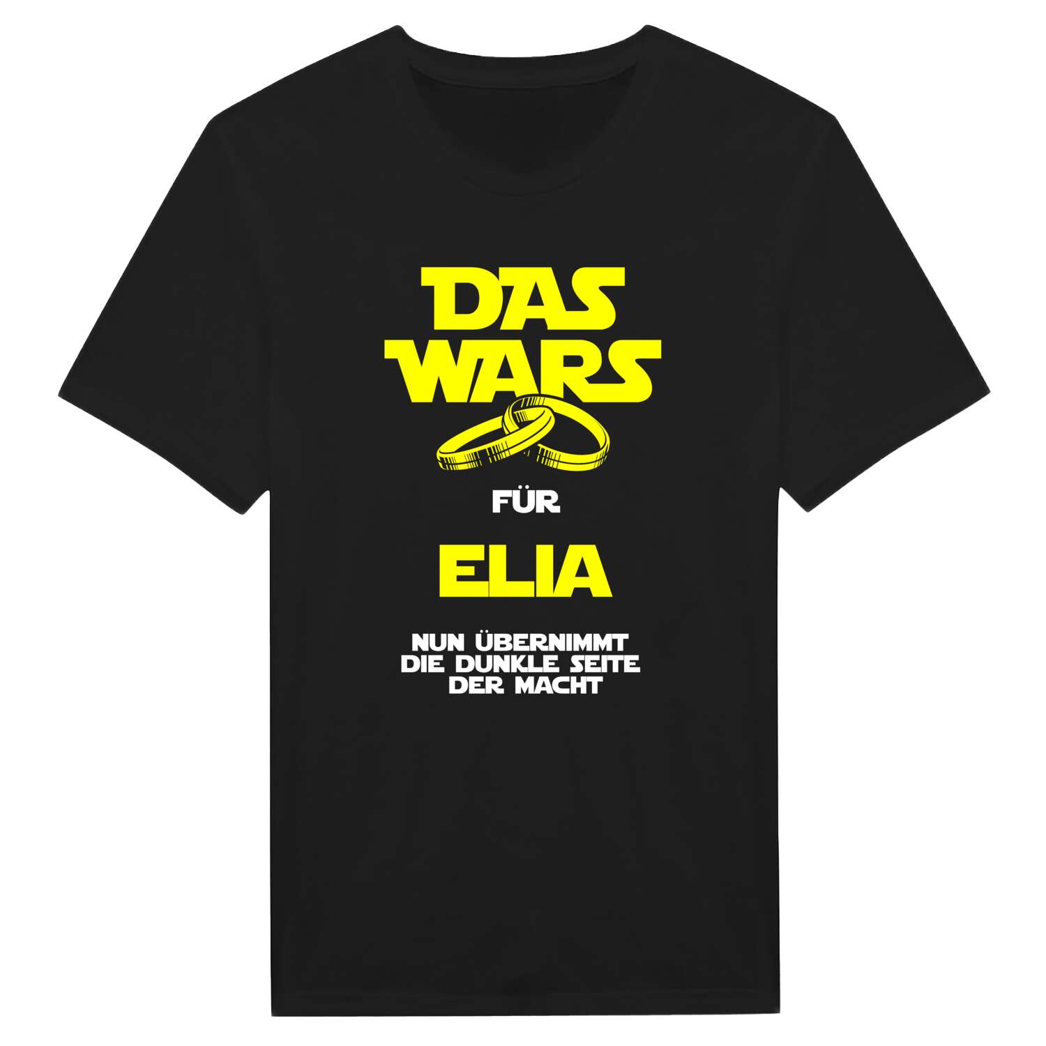 JGA T-Shirt »Das Wars« für den Namen »Elia«