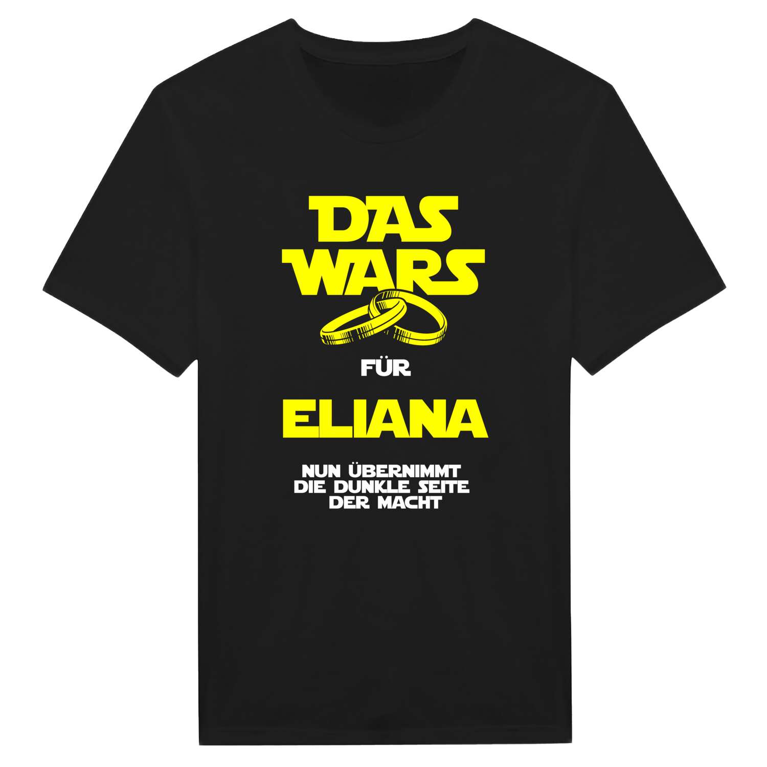 JGA T-Shirt »Das Wars« für den Namen »Eliana«