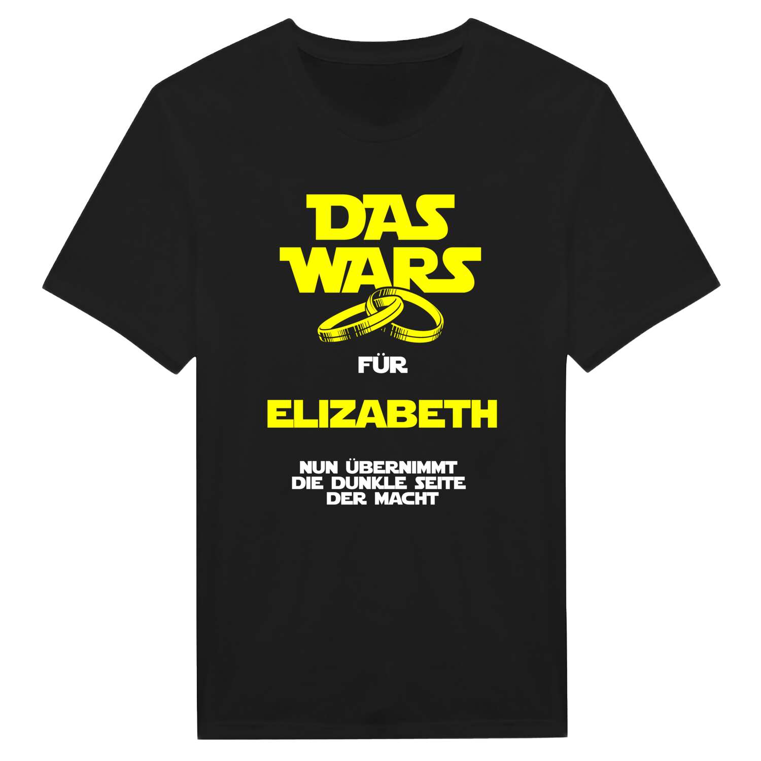 JGA T-Shirt »Das Wars« für den Namen »Elizabeth«