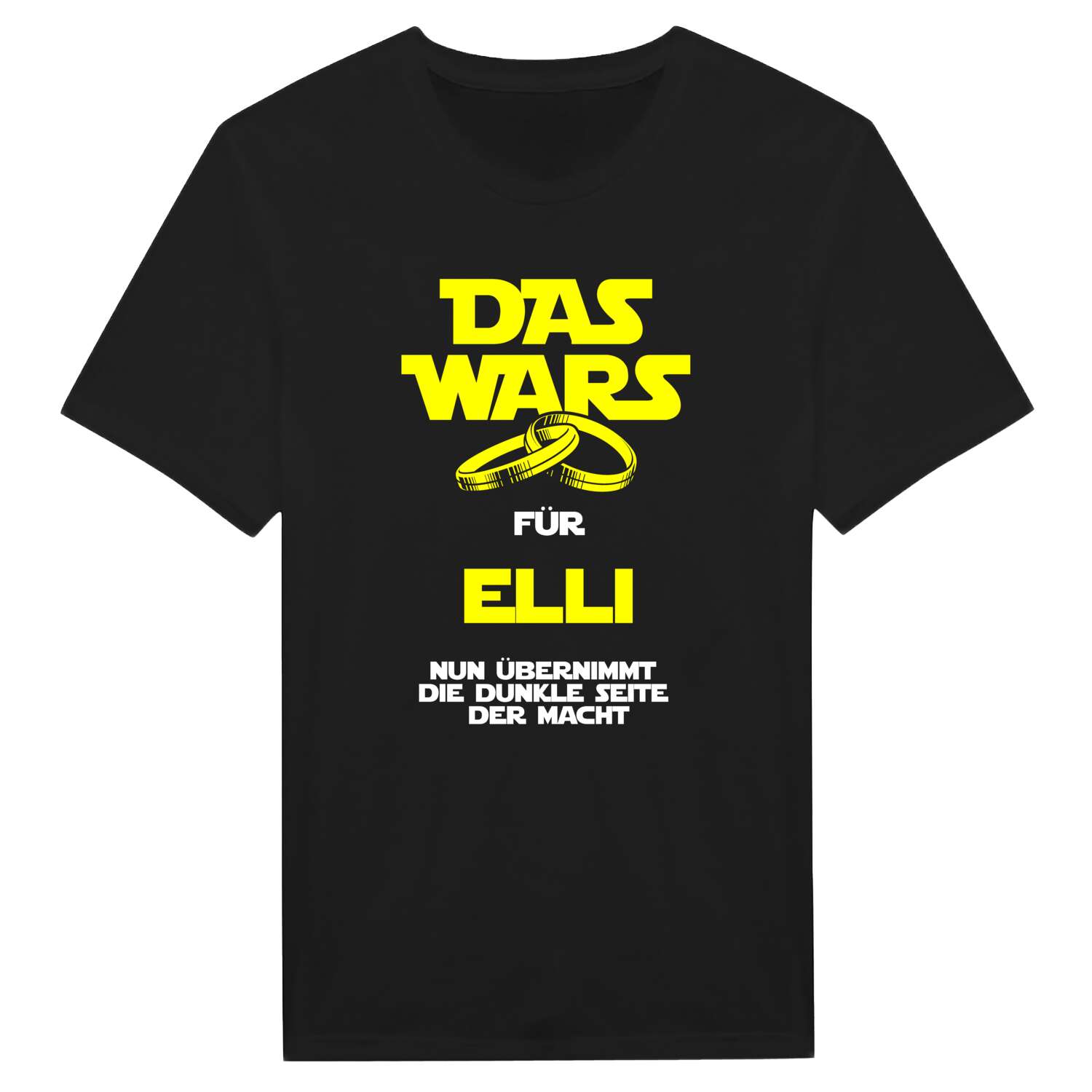 JGA T-Shirt »Das Wars« für den Namen »Elli«