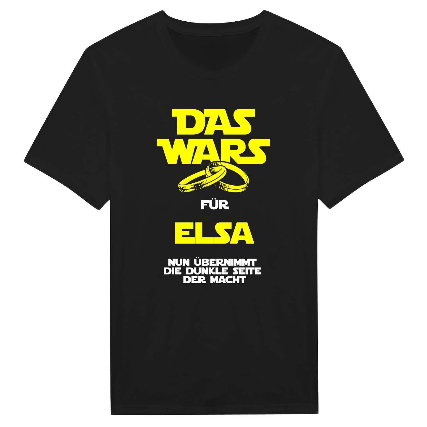 JGA T-Shirt »Das Wars« für den Namen »Elsa«