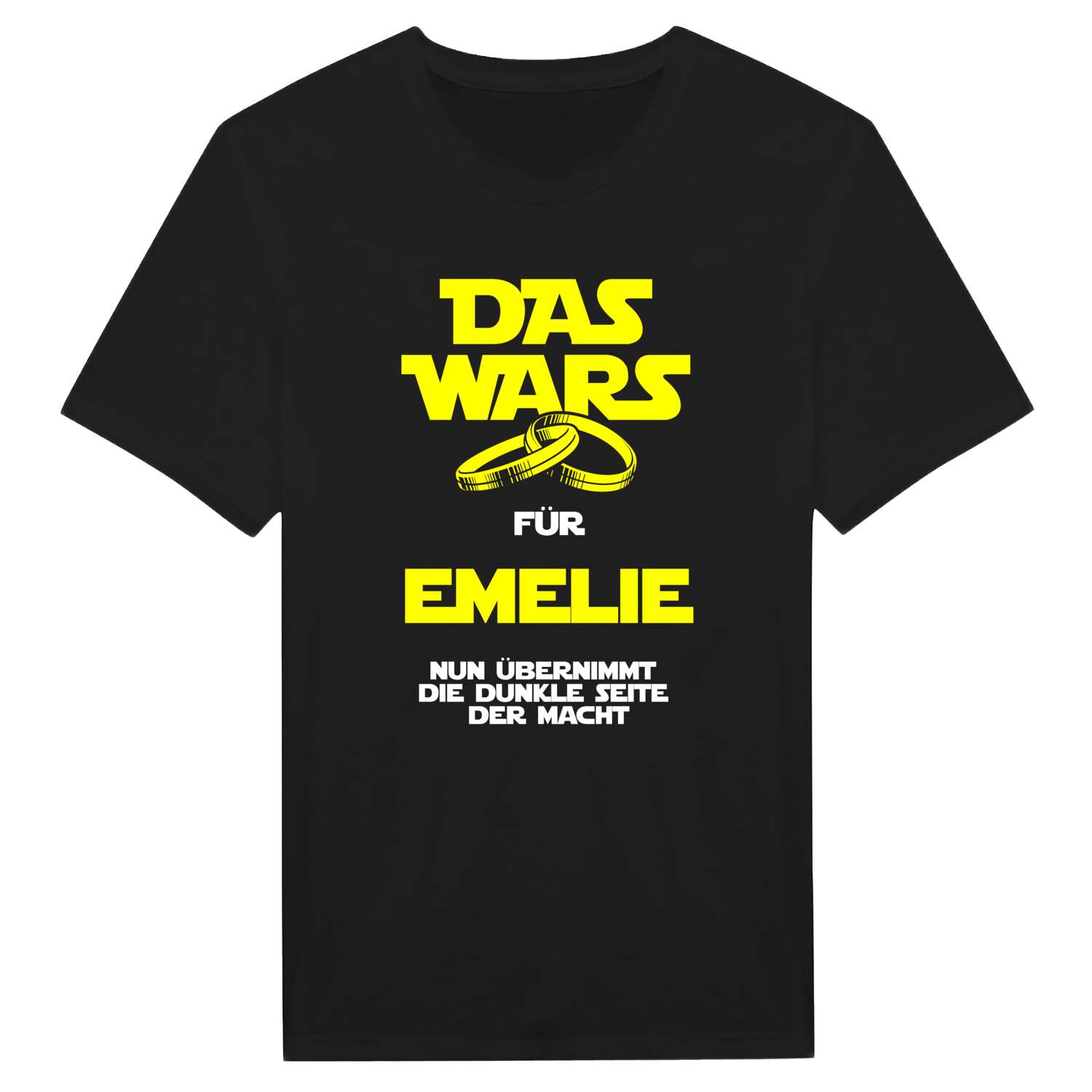 JGA T-Shirt »Das Wars« für den Namen »Emelie«