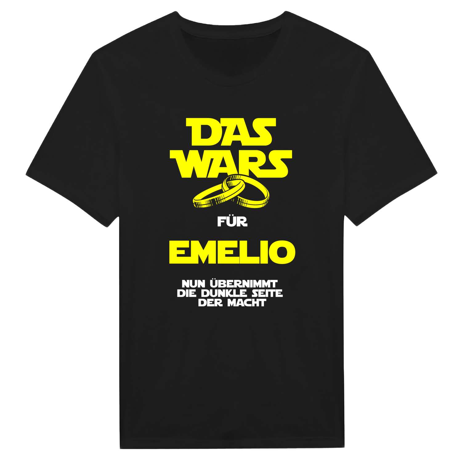 JGA T-Shirt »Das Wars« für den Namen »Emelio«