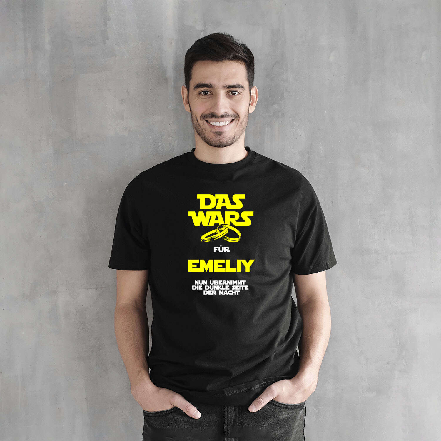 JGA T-Shirt »Das Wars« für den Namen »Emeliy«