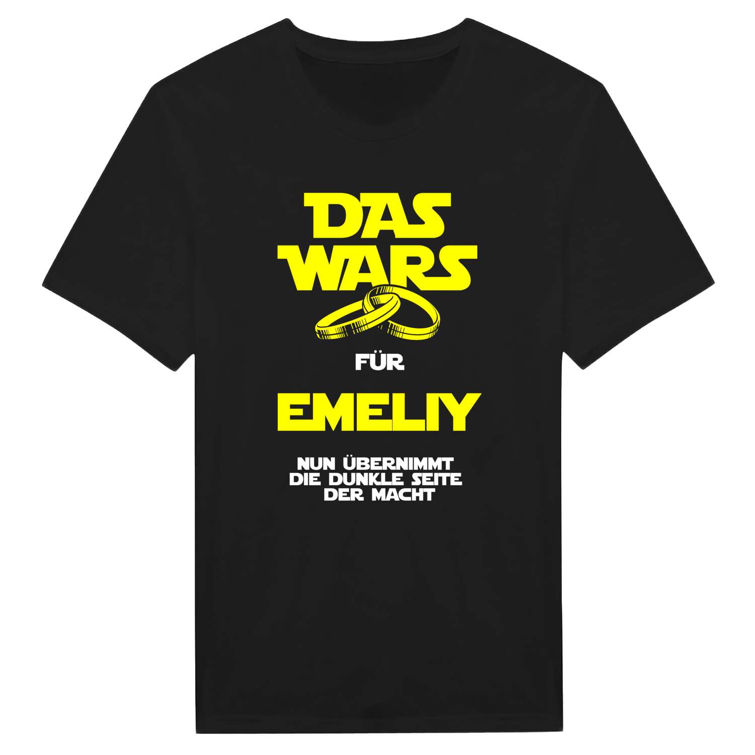 JGA T-Shirt »Das Wars« für den Namen »Emeliy«