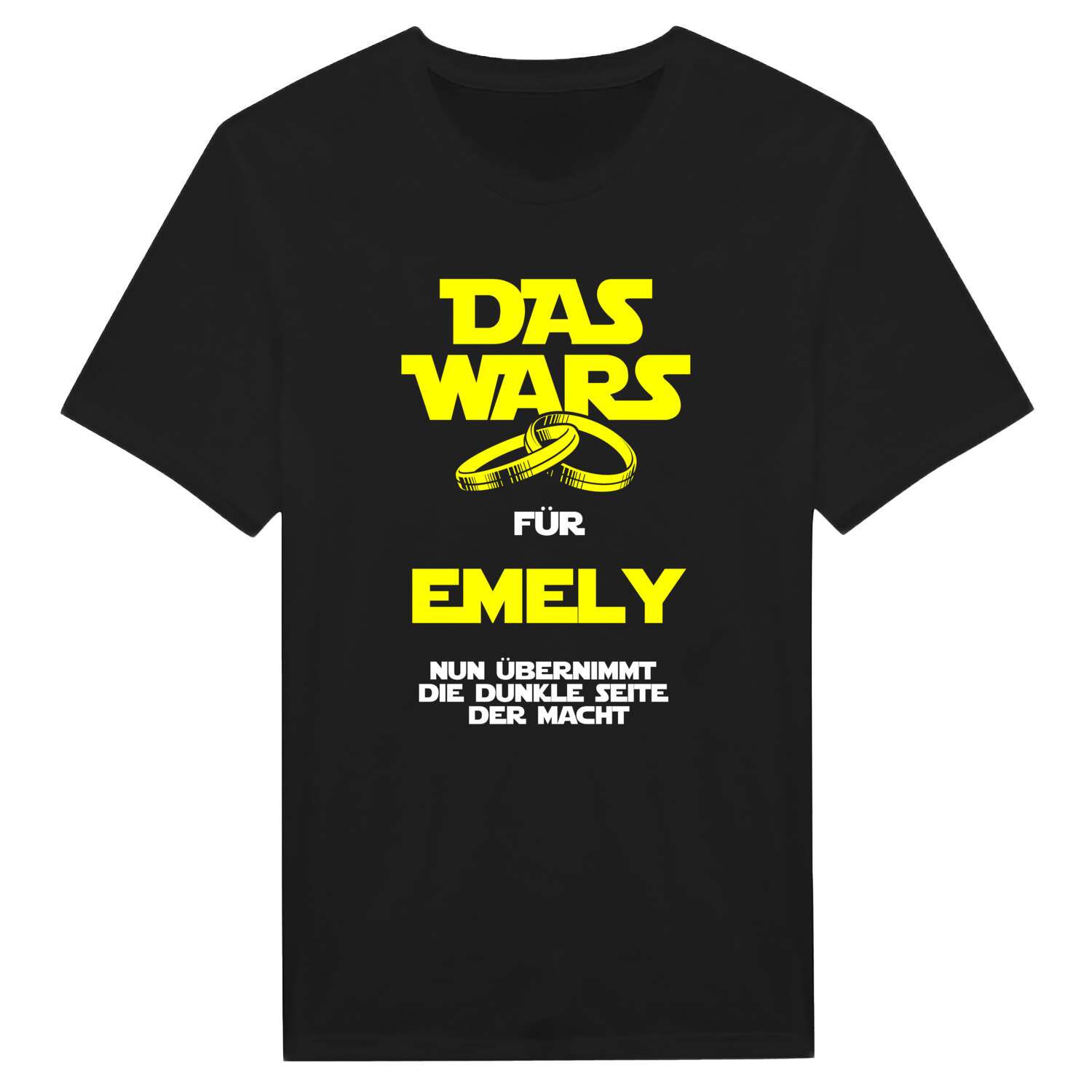 JGA T-Shirt »Das Wars« für den Namen »Emely«