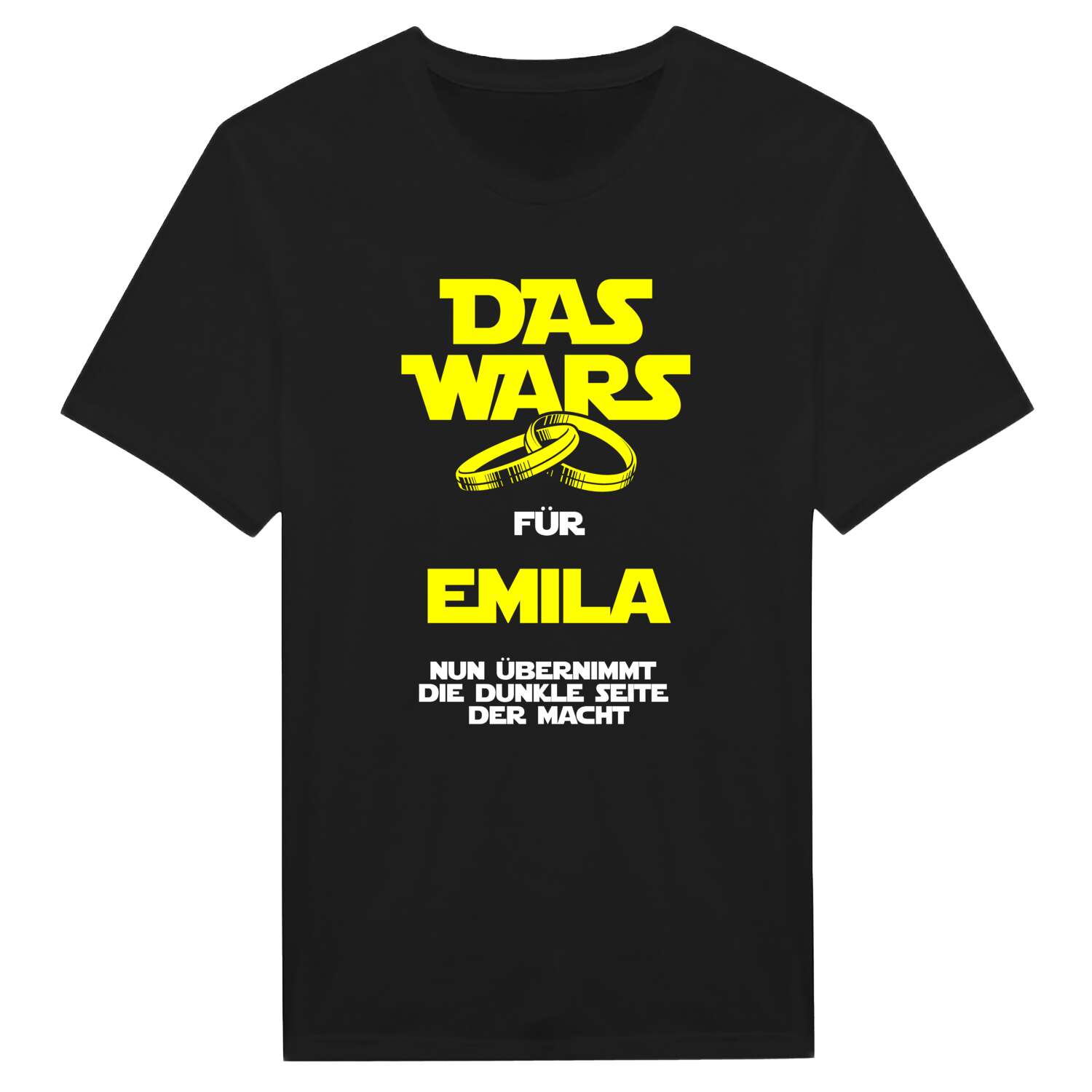 JGA T-Shirt »Das Wars« für den Namen »Emila«